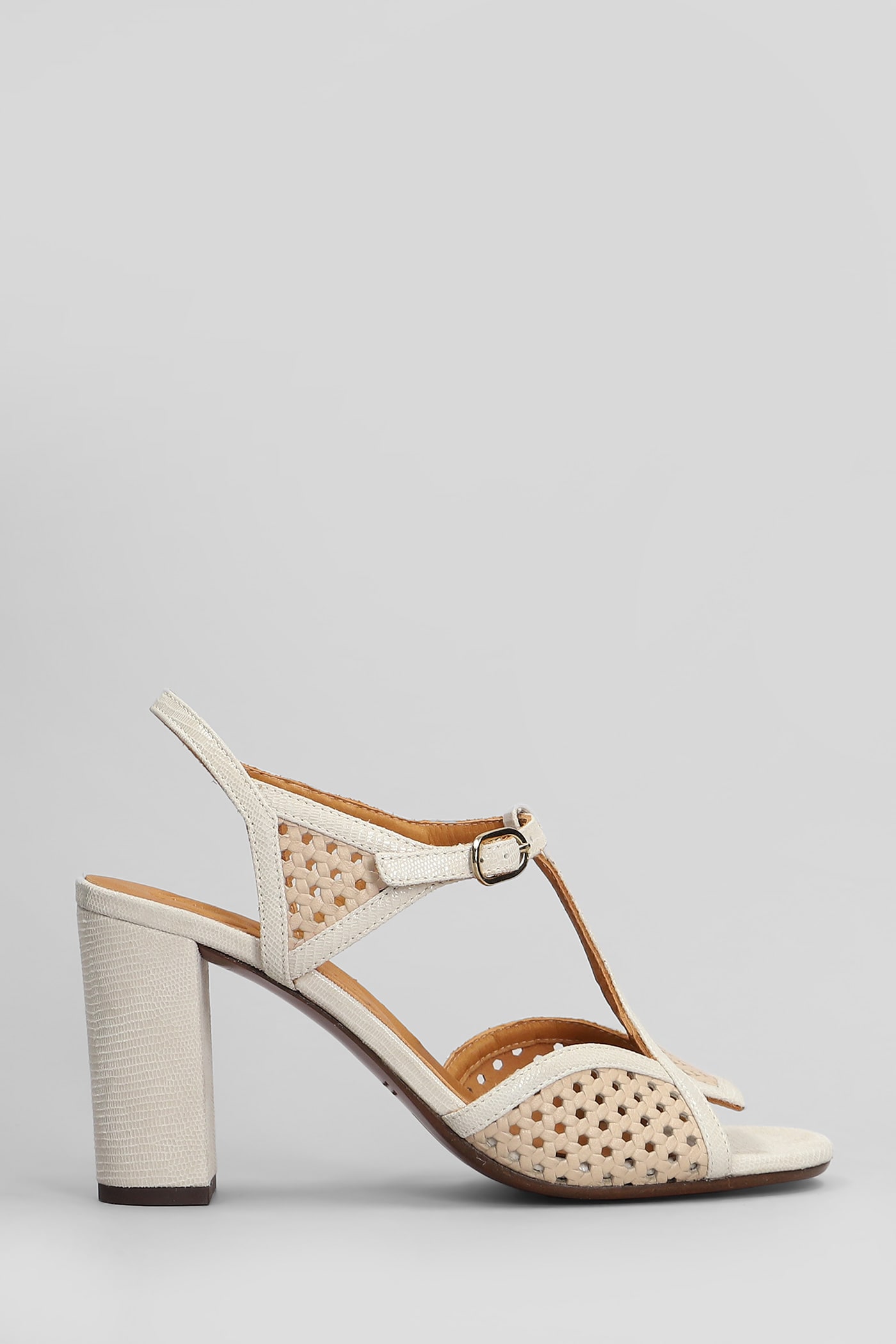 Chie Mihara Bessy 46 Sandals In Beige Leather