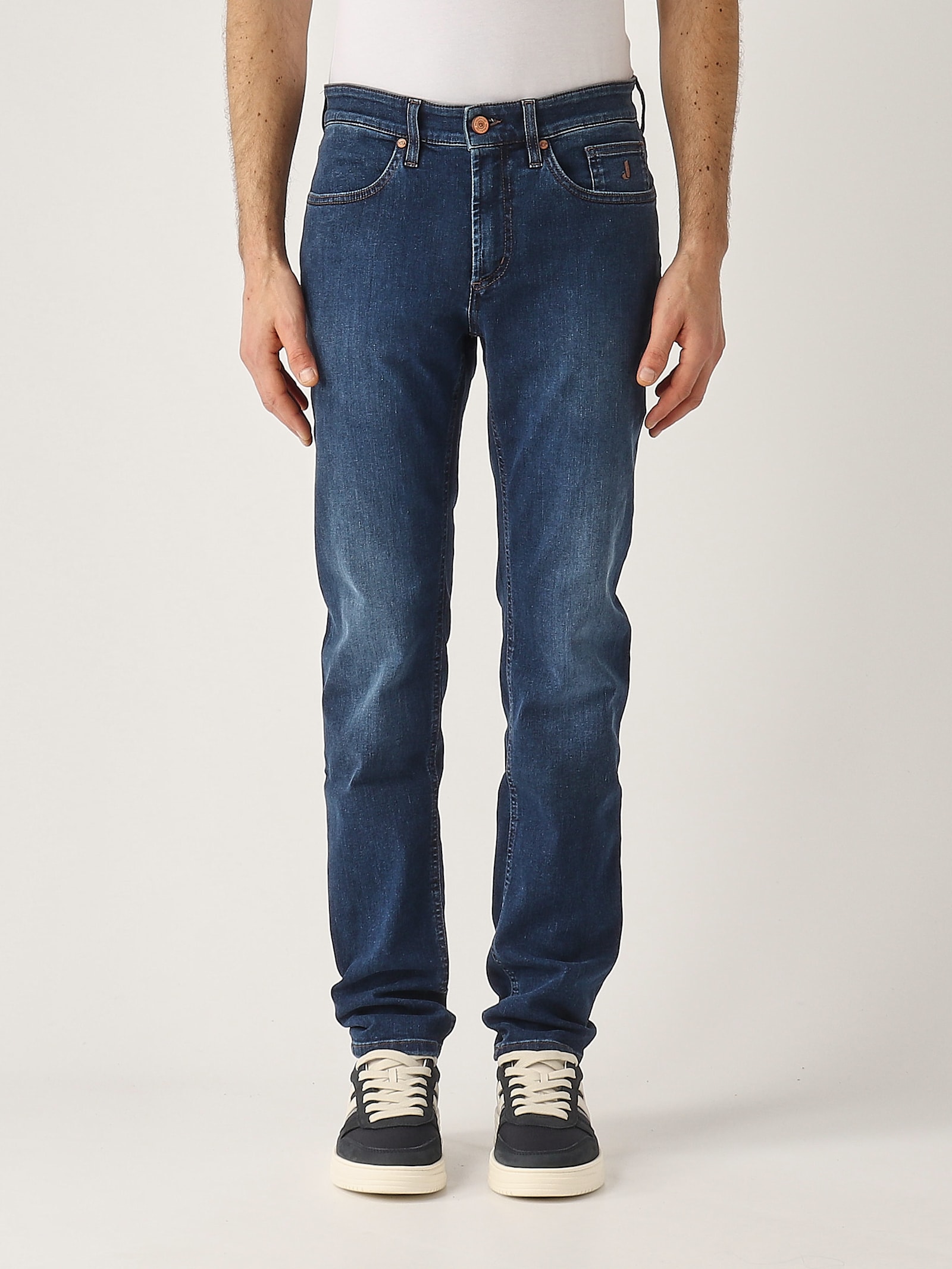 Jeckerson Jordan 5 Tasche Slim Fit Tri Blend Jeans