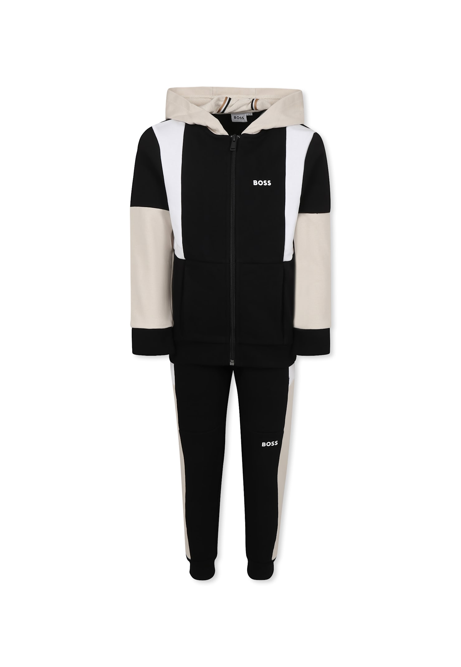 Hugo Boss Black Suit For Boy With Logo