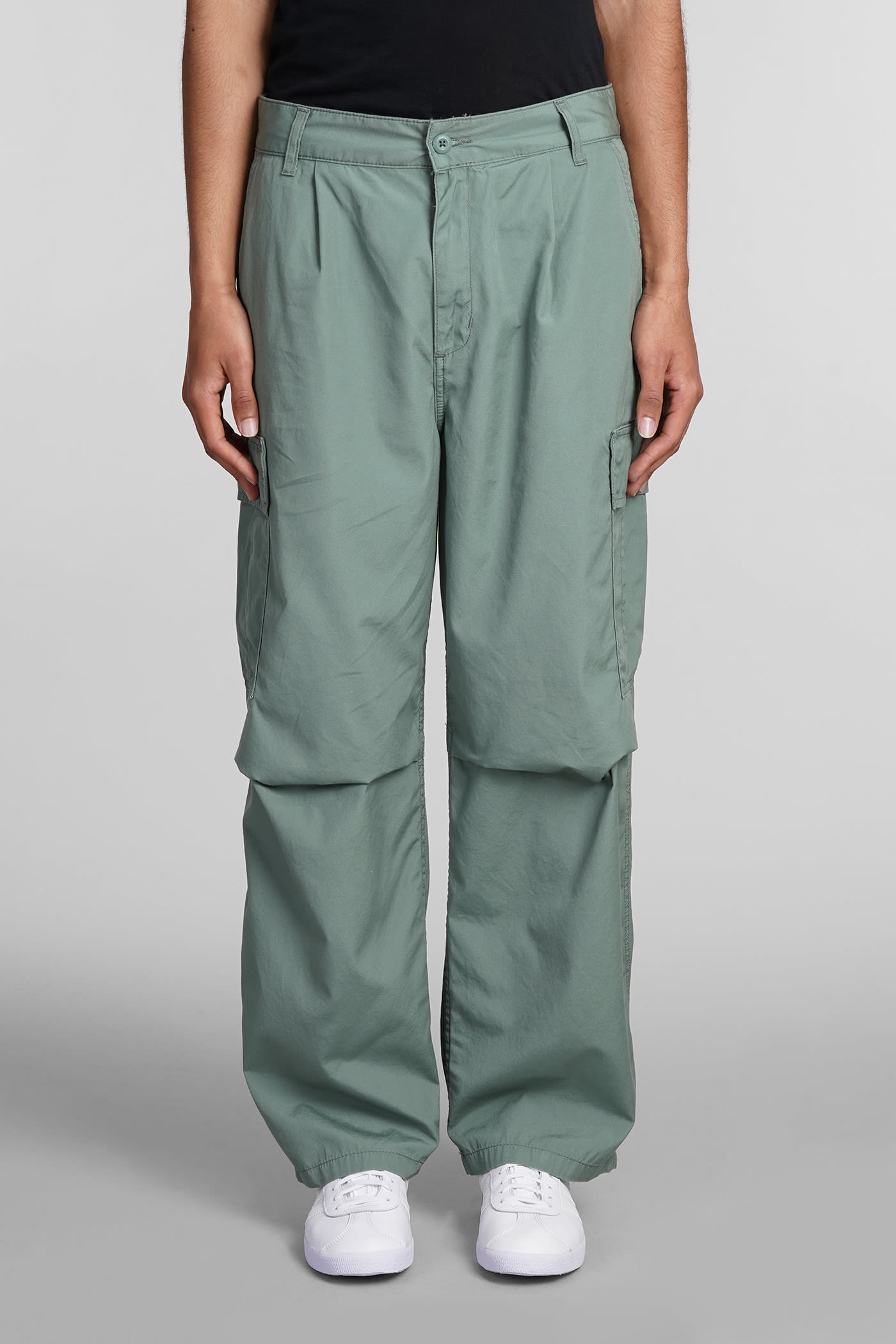 Carhartt Pants In Green Cotton