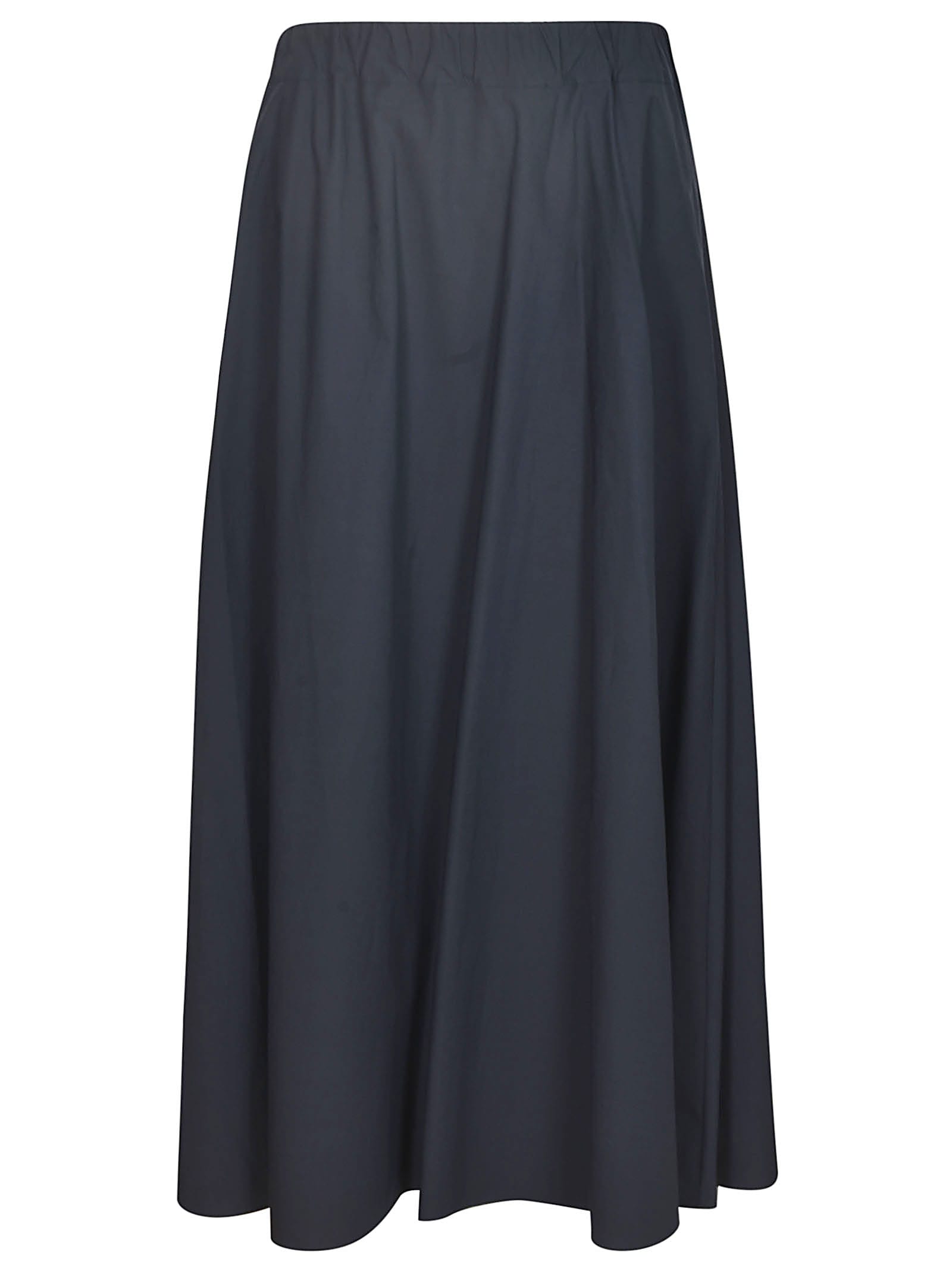 Parosh Ribbed Waist Skirt