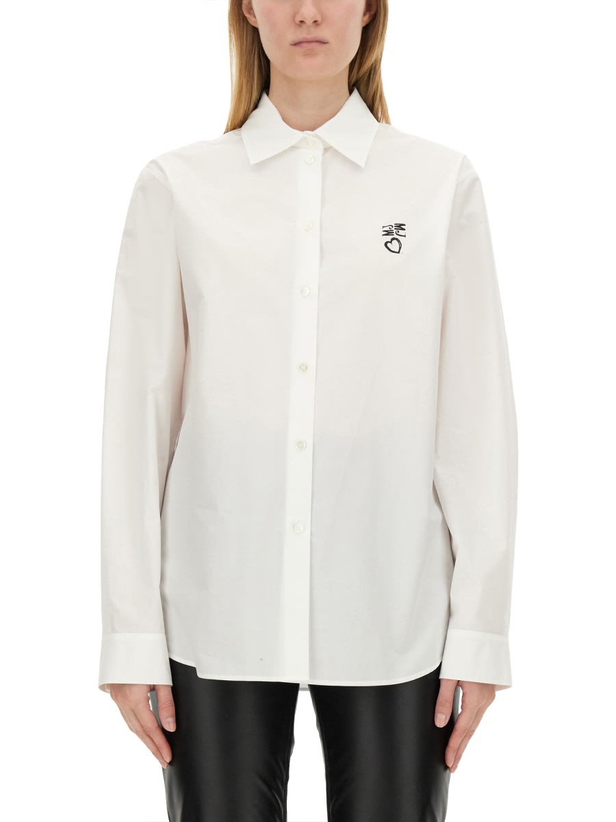 M05CH1N0 Jeans Cotton Shirt