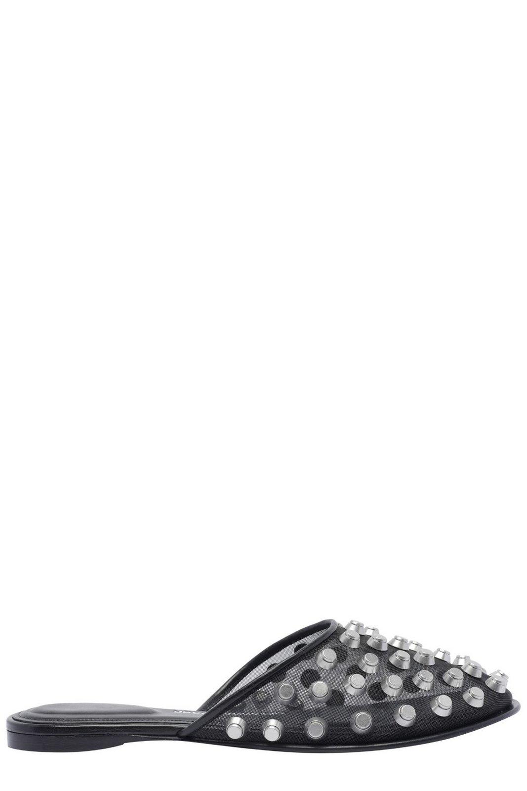 Alexander Wang Stud Detailed Sheer Sandals