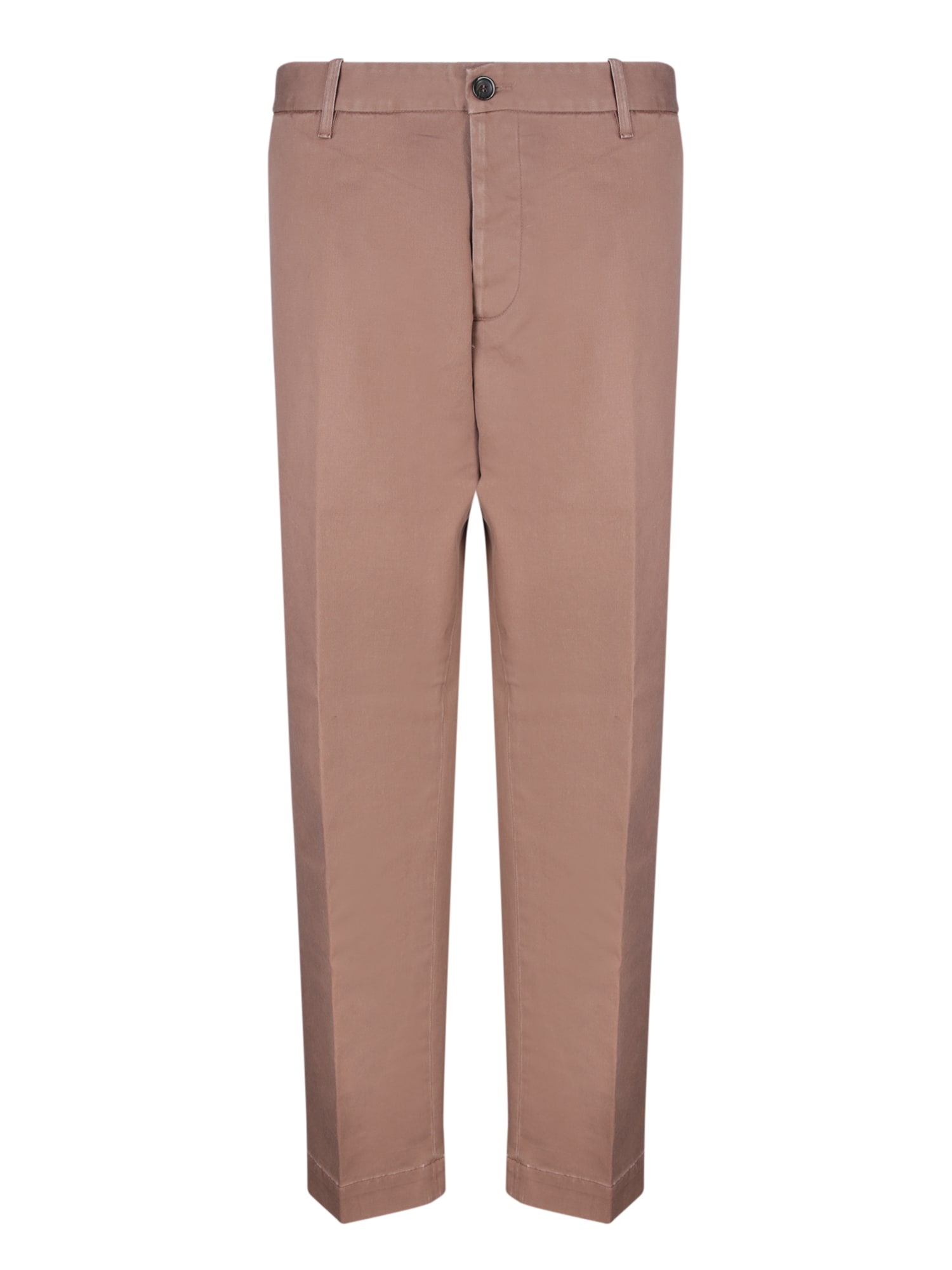 Nine in the Morning Brown Wide Drill Trousers