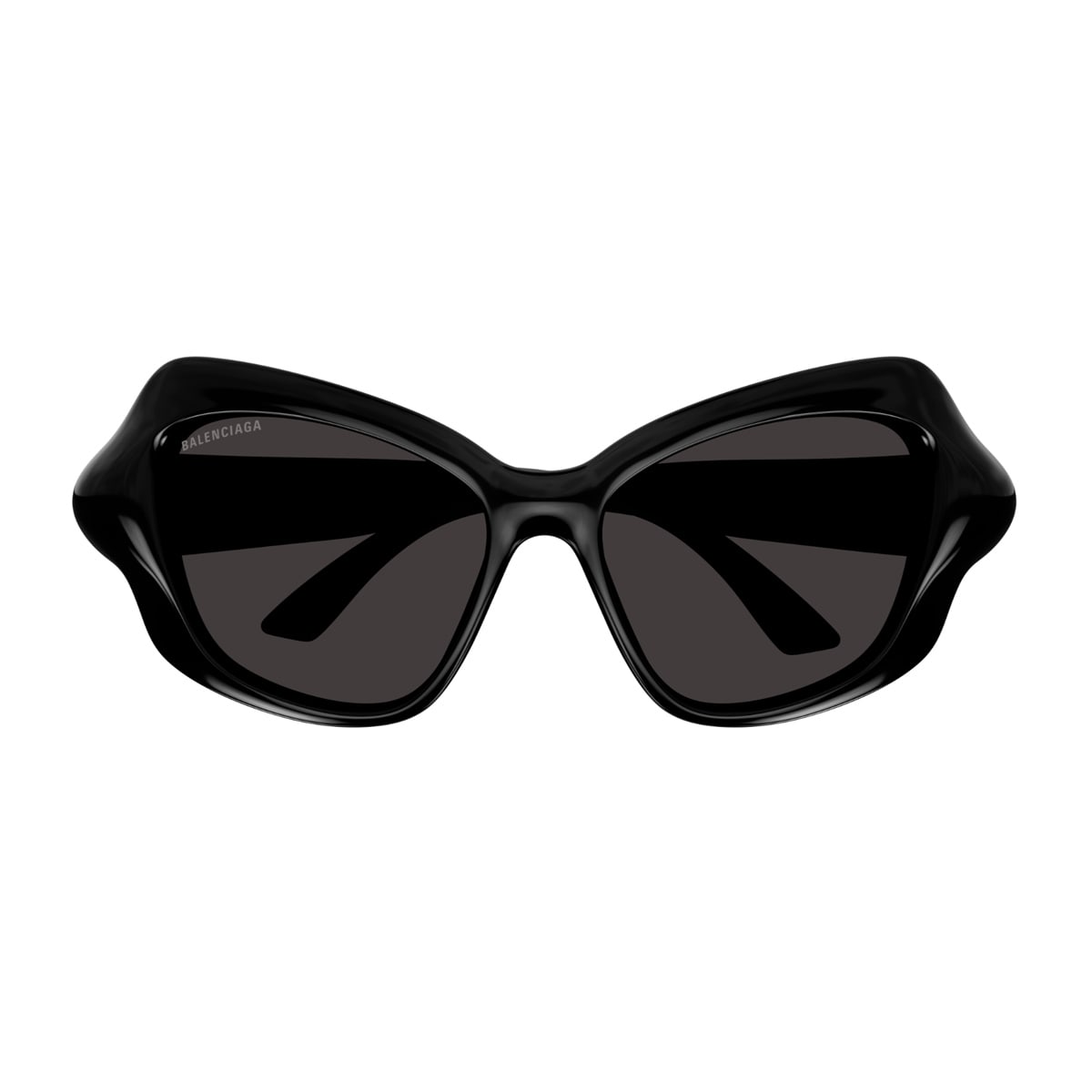 Balenciaga Eyewear Balenciaga Bb0353s Linea Extreme 001 Black Grey Sunglasses