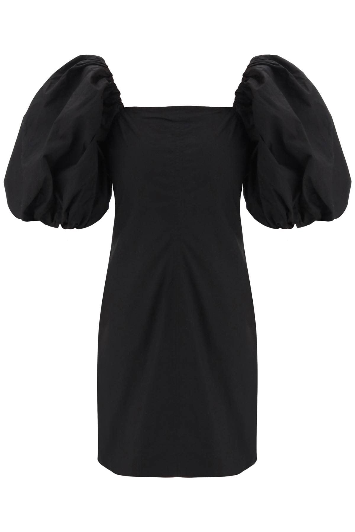 Ganni Black Cotton Dress
