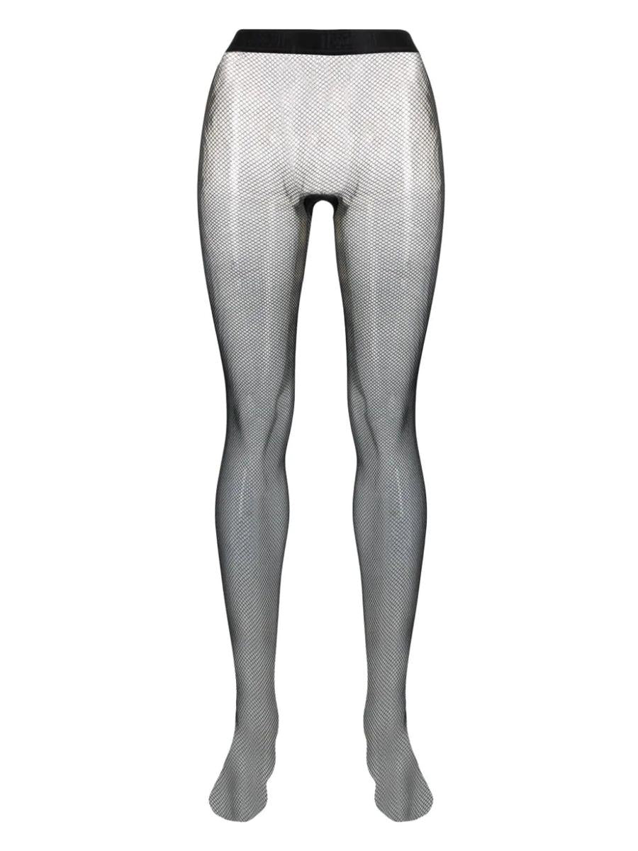 Wolford Fishnet Semi-Sheer Tights