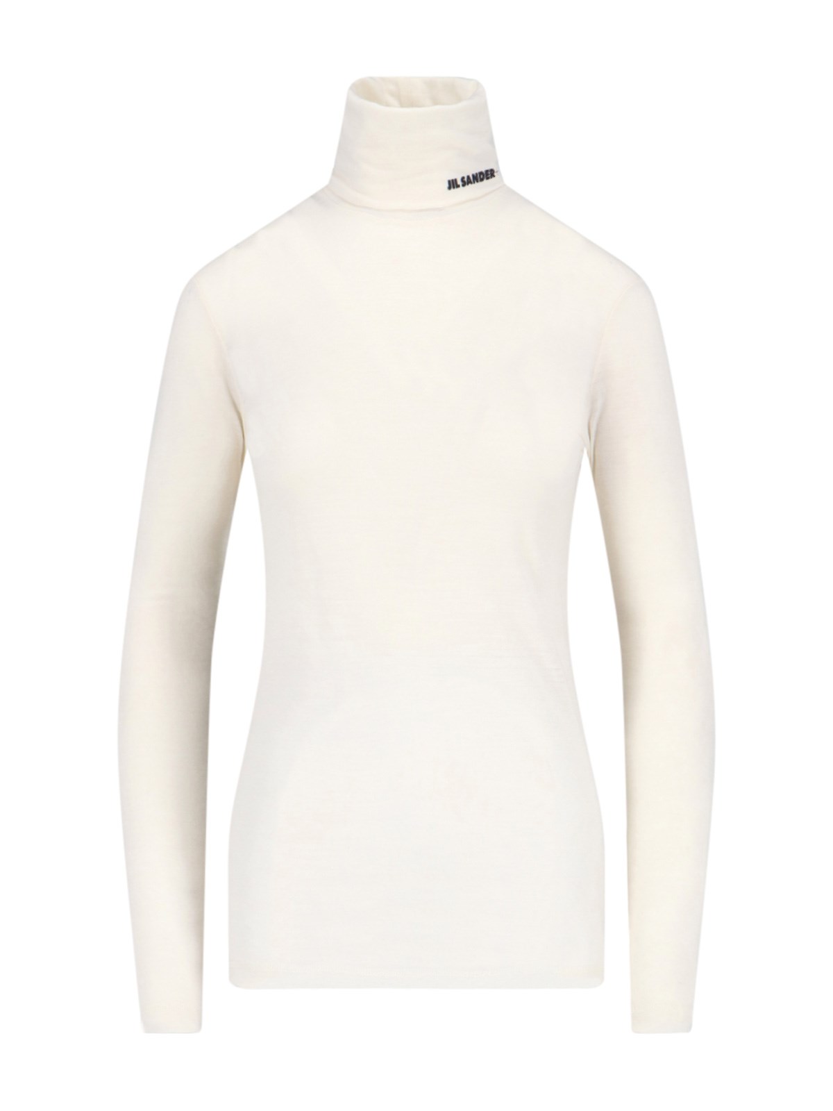 Jil Sander Logo Turtleneck