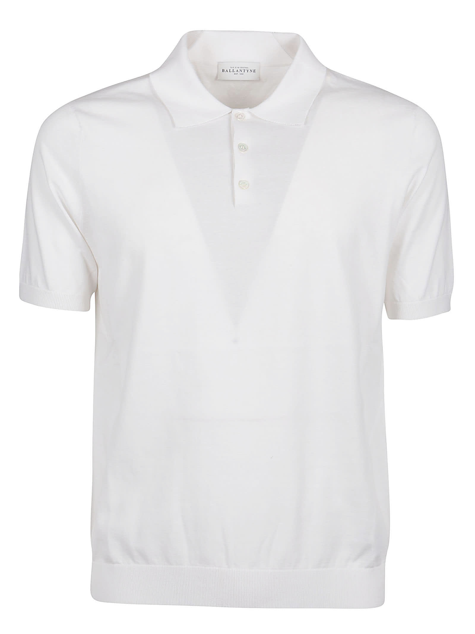 Ballantyne Plain Short Sleeve Polo Shirt