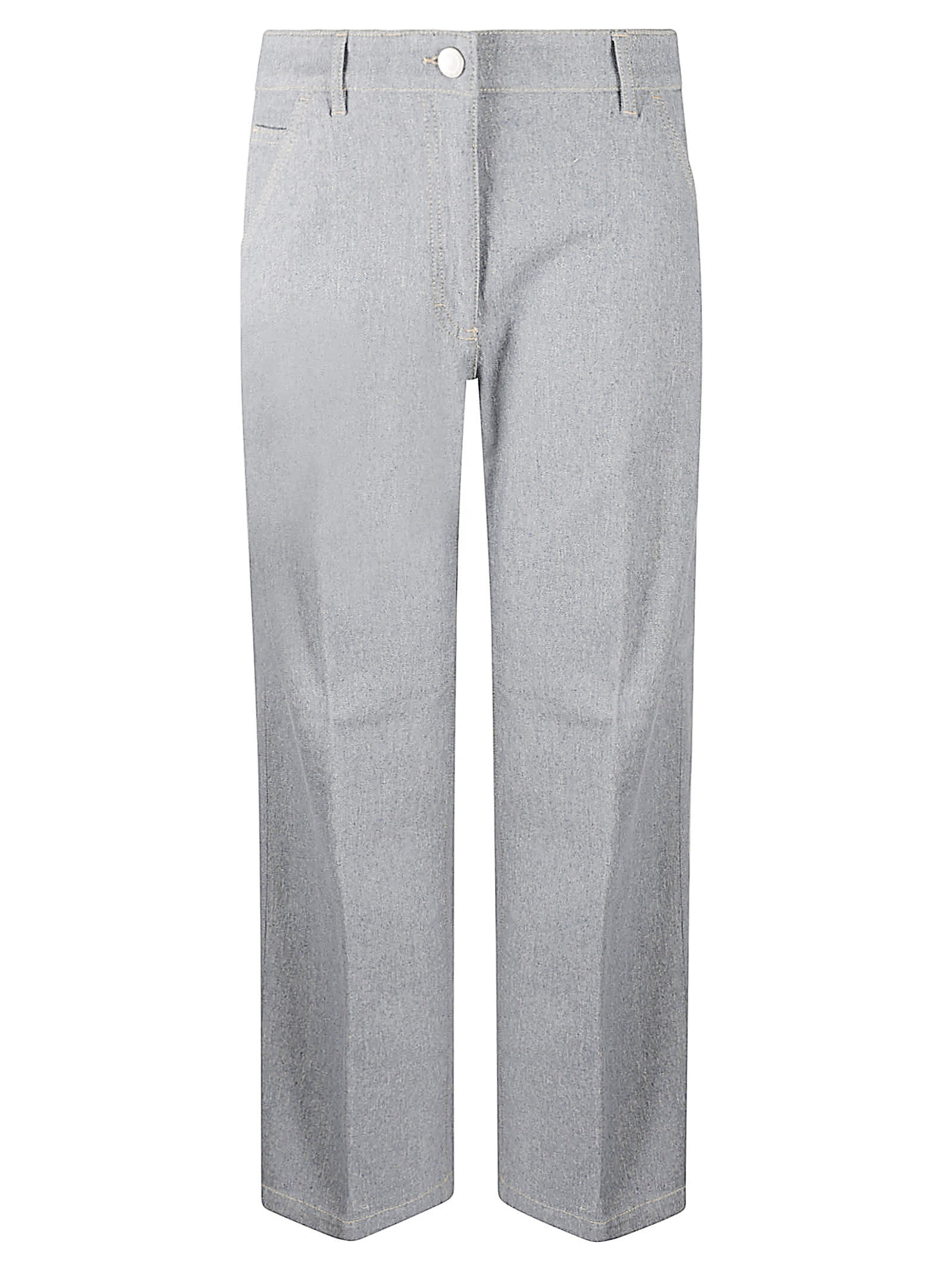 Seventy Buttoned Straight Trousers