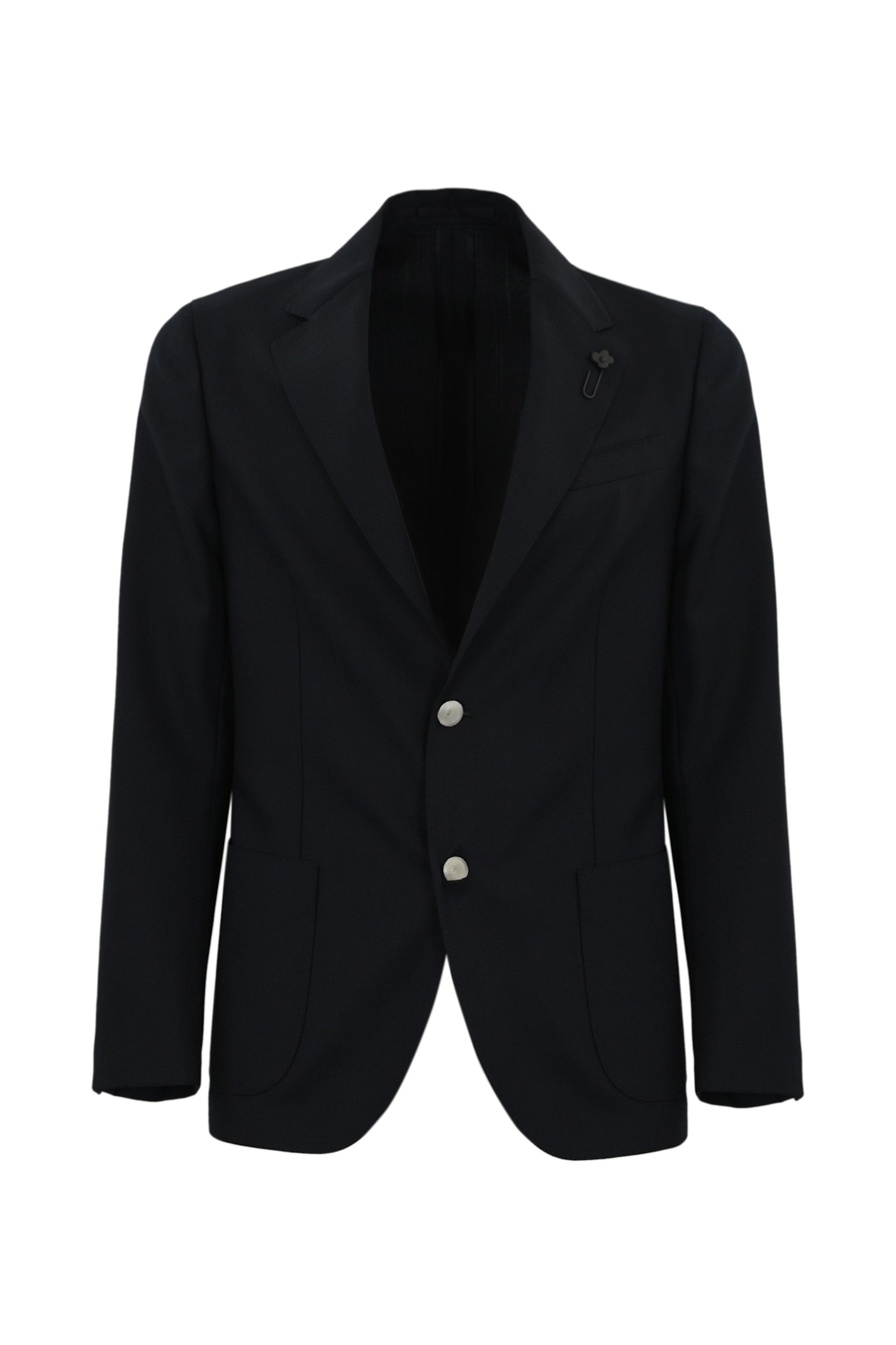 Lardini Roma Single-breasted Jacket In Wool Blend