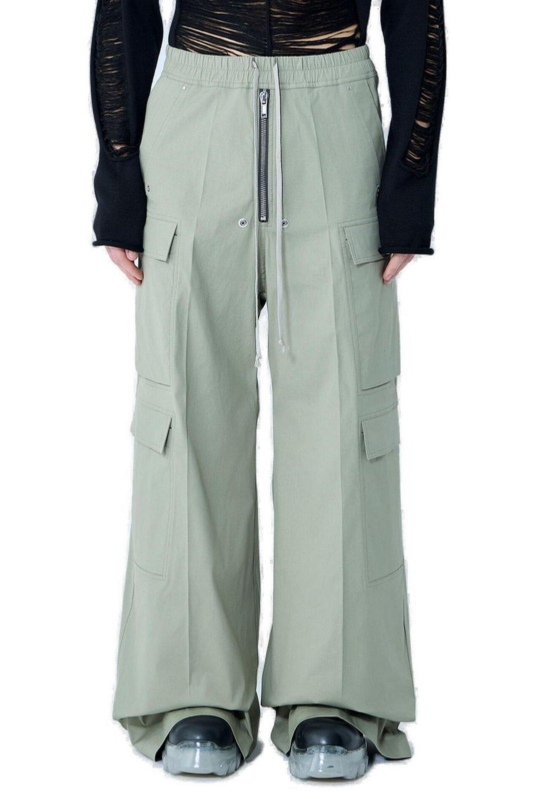 Rick Owens 阔腿工装抽绳长裤