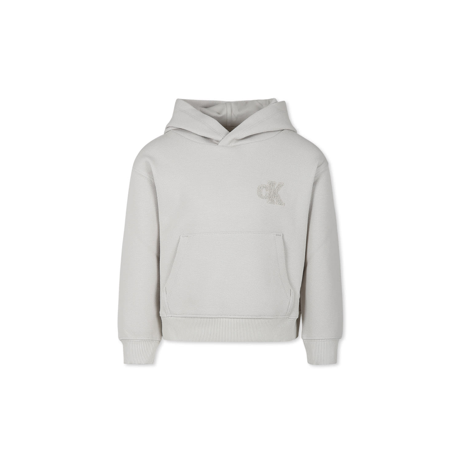 Calvin Klein Beige Sweatshirt For Boy With Monogram