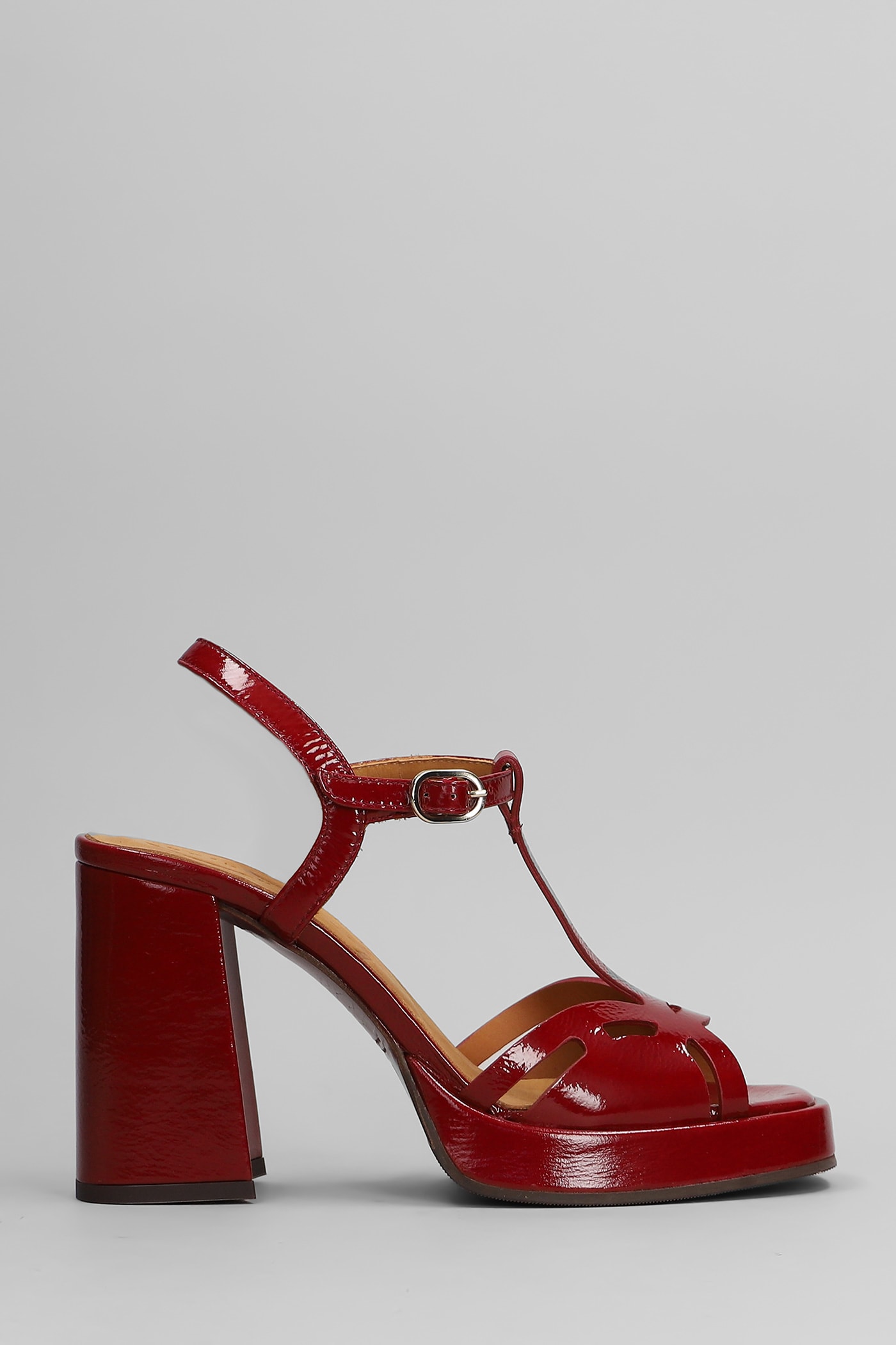 Chie Mihara Zinto 46 Sandals In Red Leather