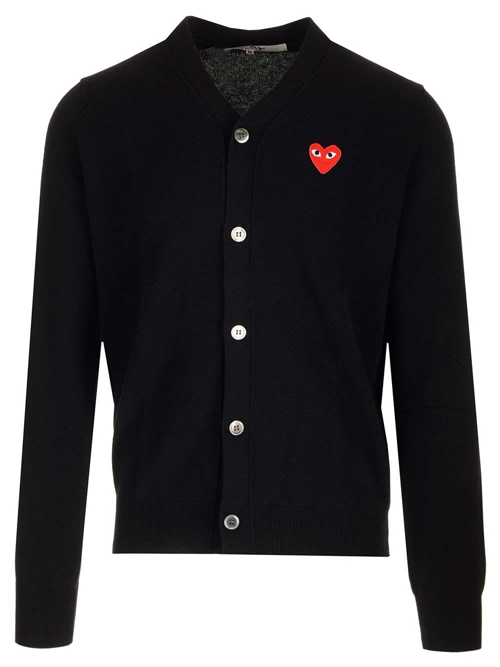 Comme des Garçons Play 美利奴羊毛开衫