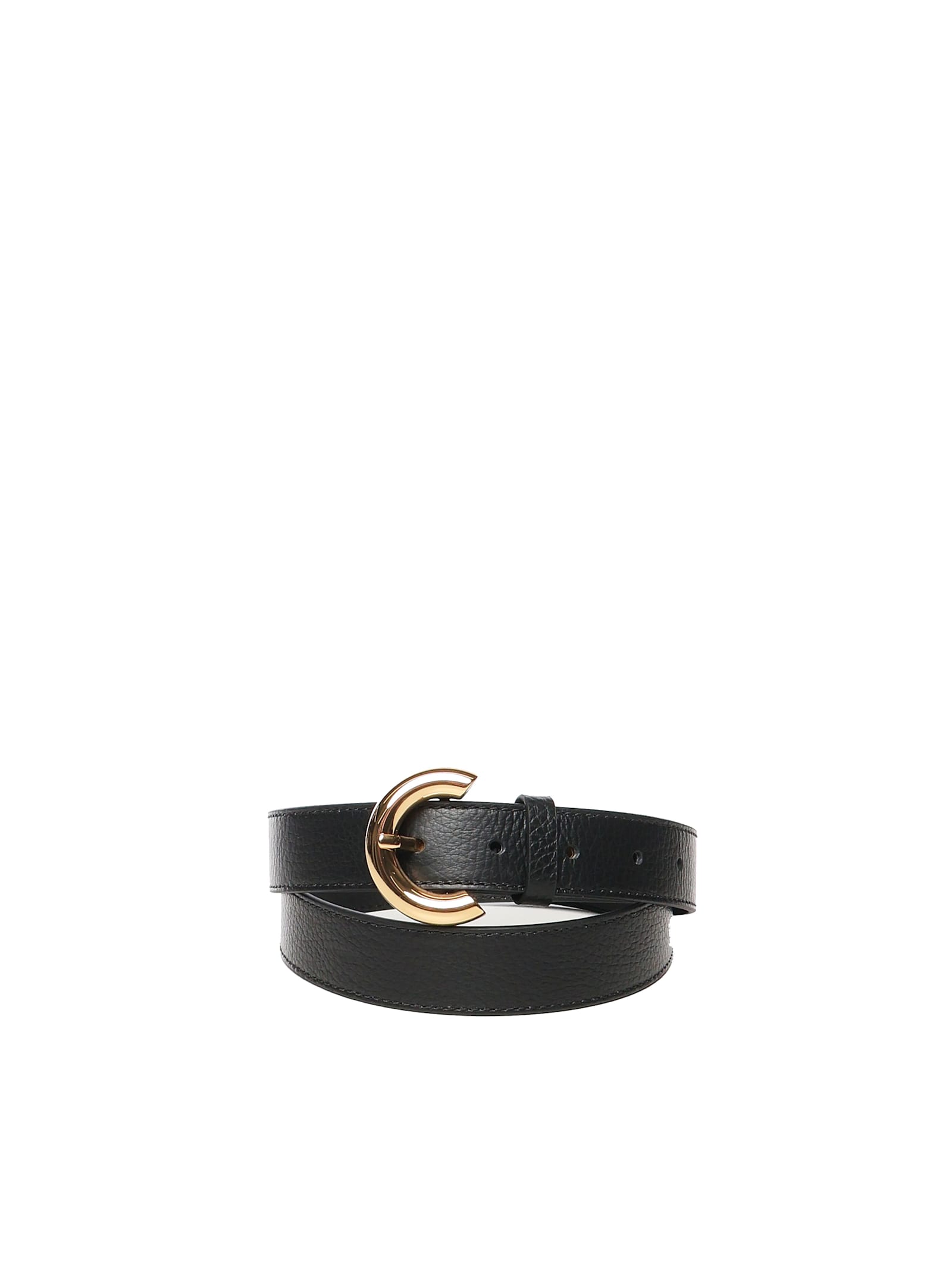 Coccinelle Leather Belt With Grain