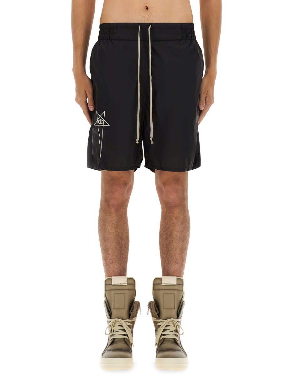 Rick Owens x Champion Nylon Shorts