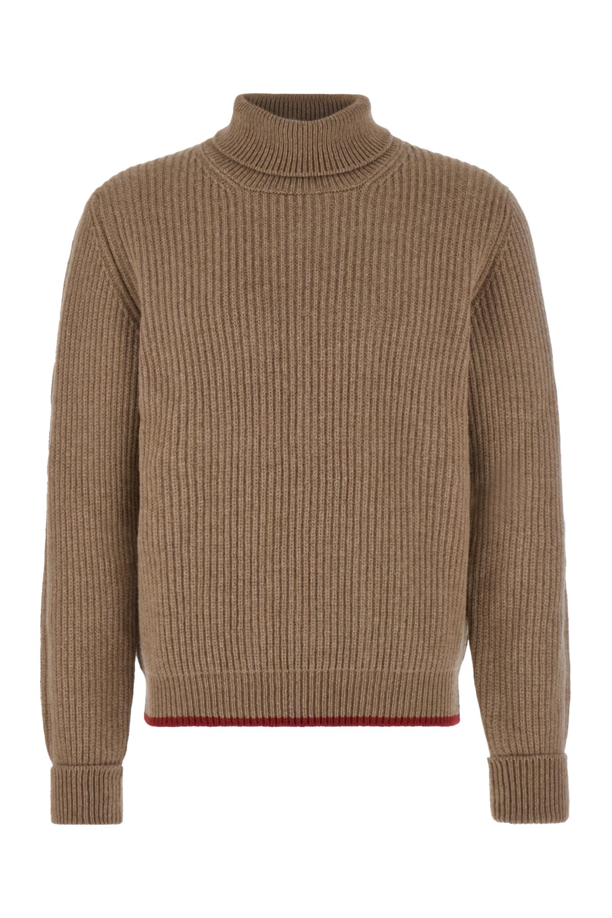 Fay Biscuit Wool Sweater