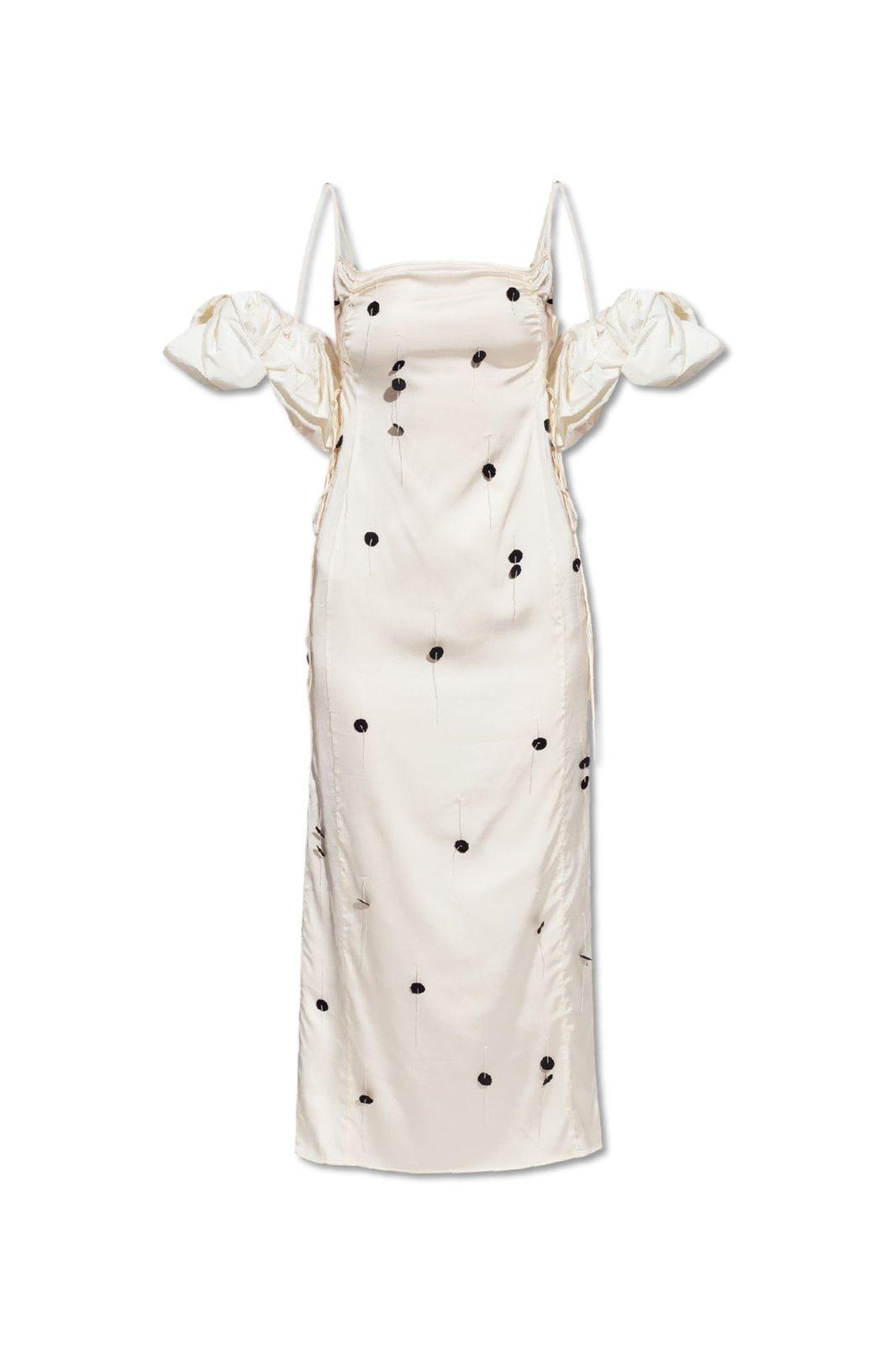 Jacquemus Puffed Sleeve Dress
