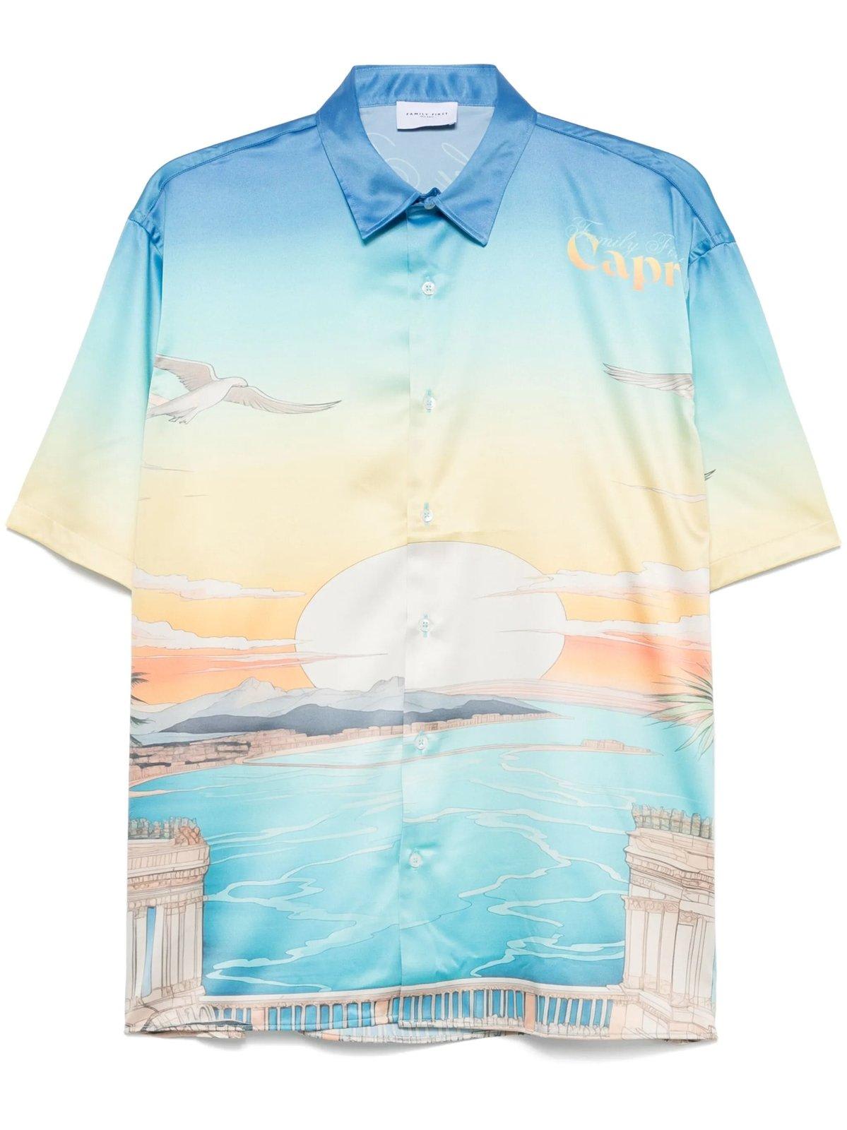 Family First Milano Capri Printed Shirt