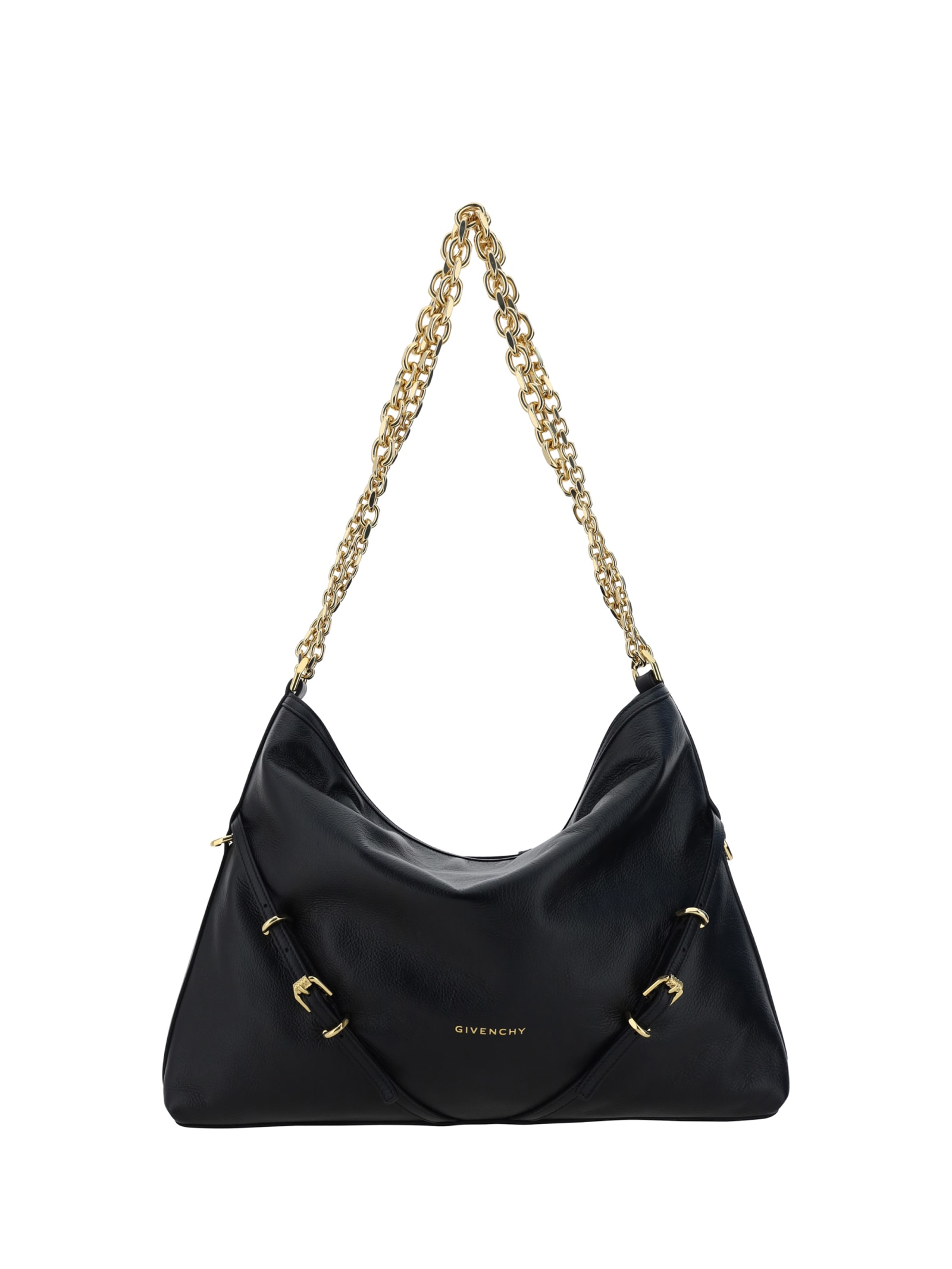 Givenchy Voyou Chain Leather Shoulder Bag