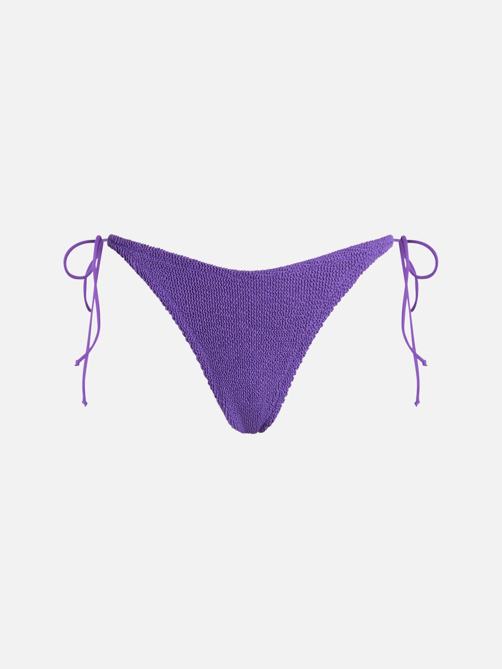 MC2 Saint Barth Woman Purple Crinkle Cheekiest Swim Briefs Norah