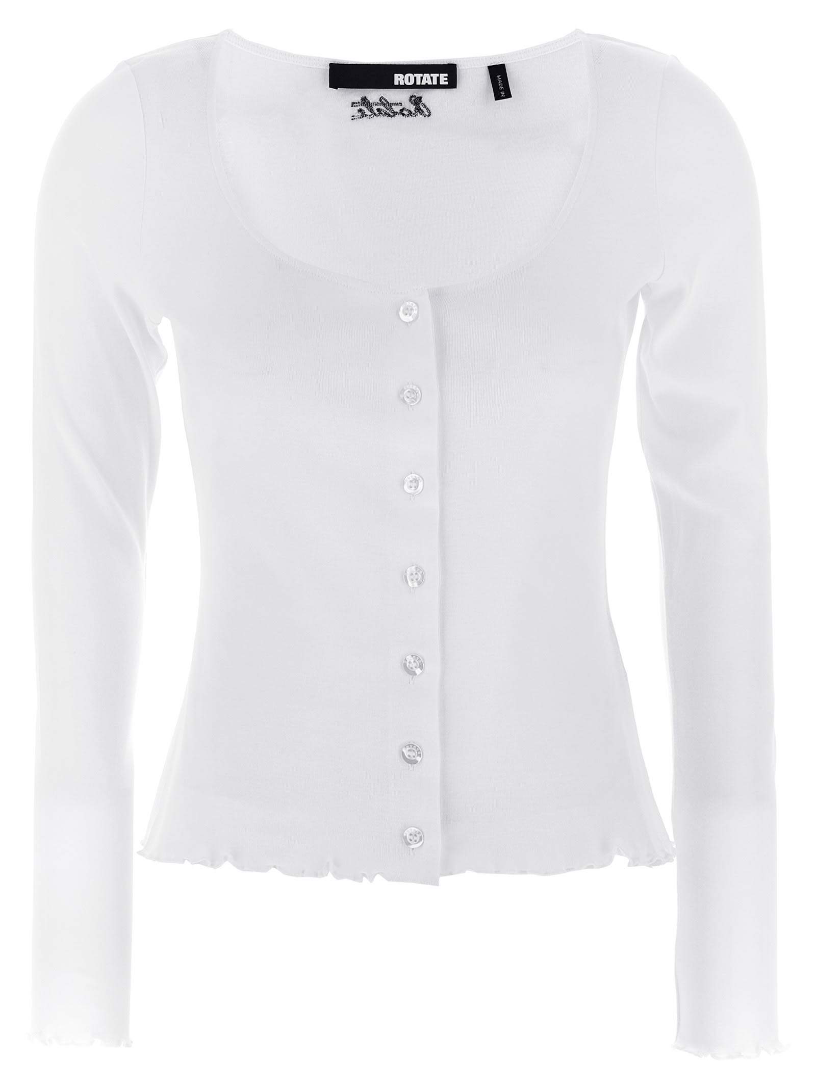 Rotate by Birger Christensen buttoned Ls Top