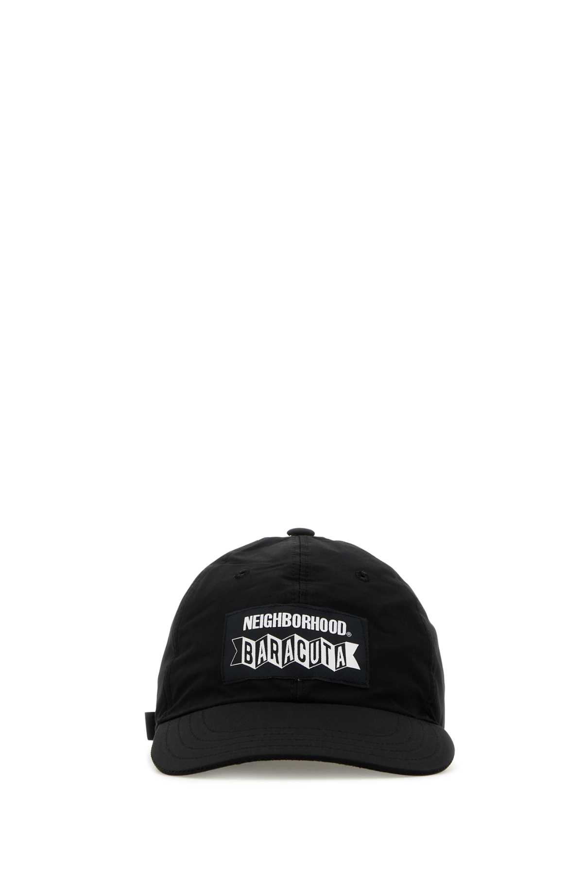 Baracuta Black Polyester Blend Baseball Cap