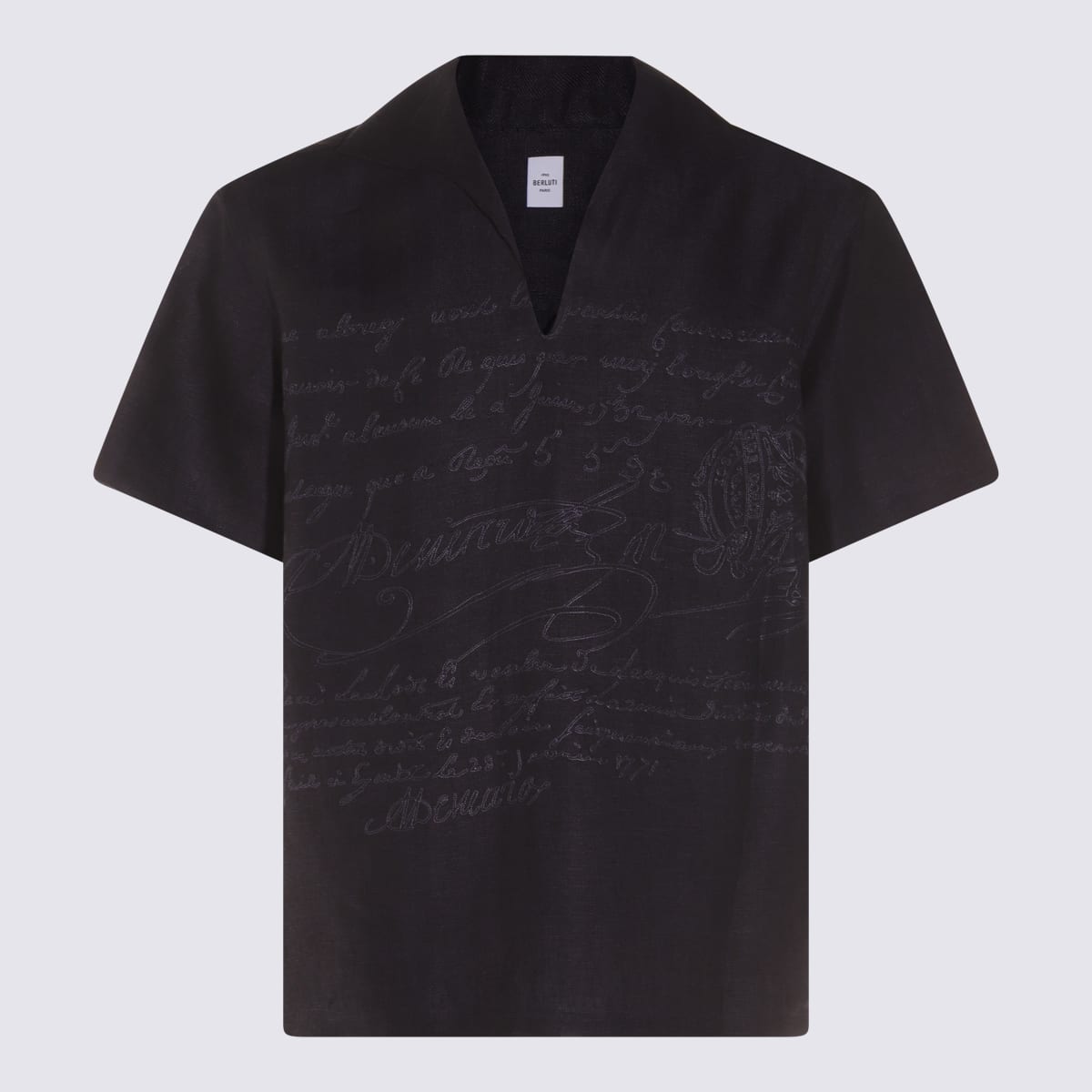 Berluti Blue Line Shirt