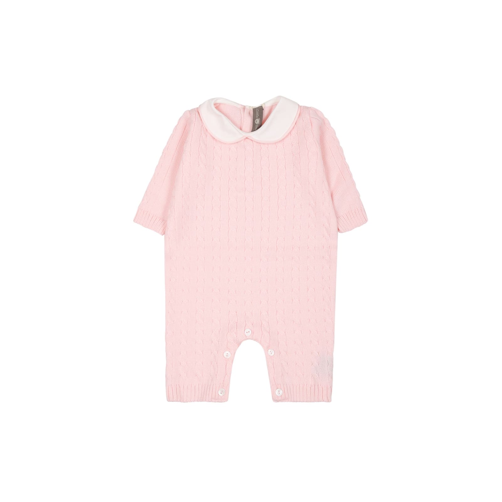 Little Bear Pink Babygrown For Baby Girl