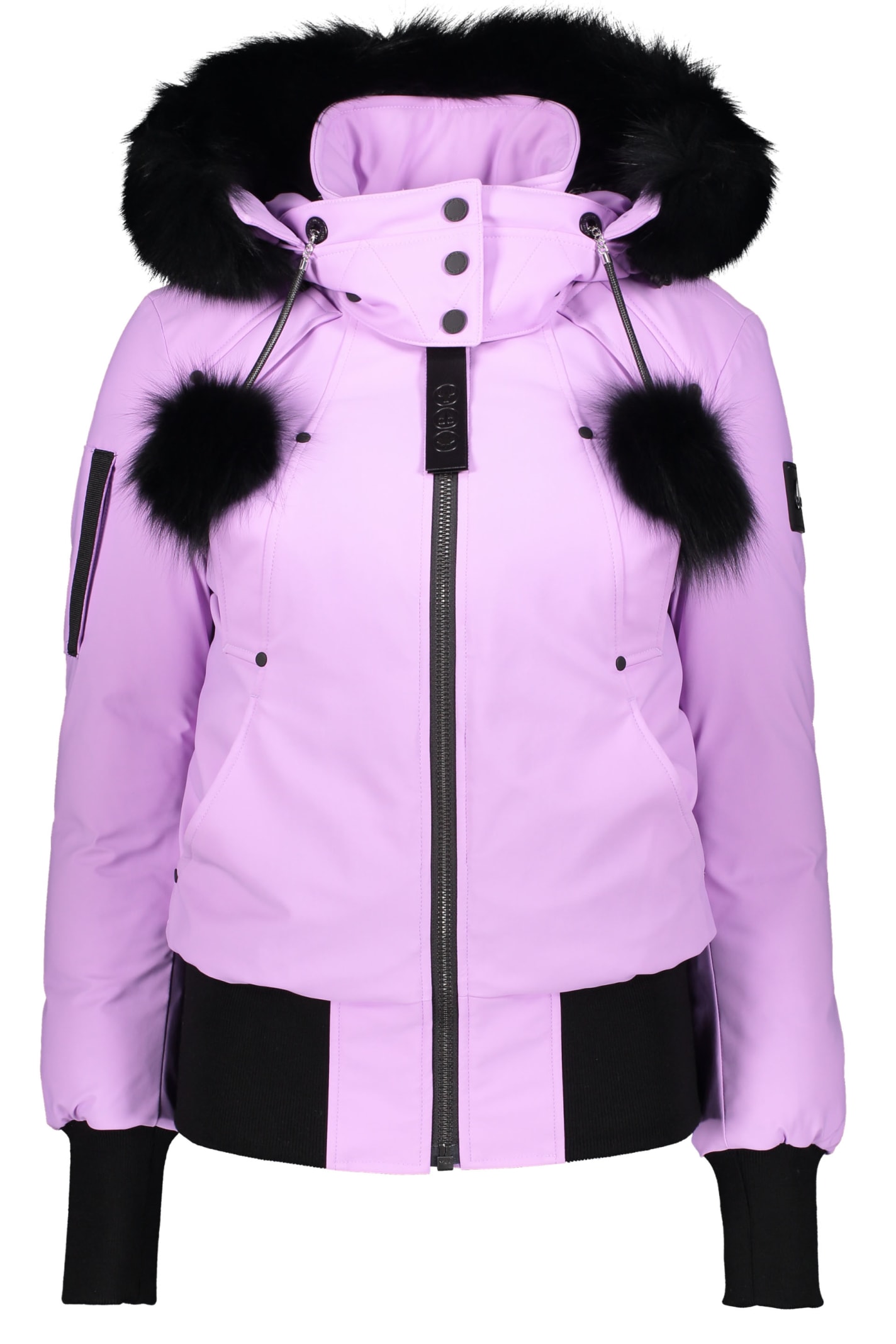 Moose Knuckles Hooded Padded Bomber Jacket