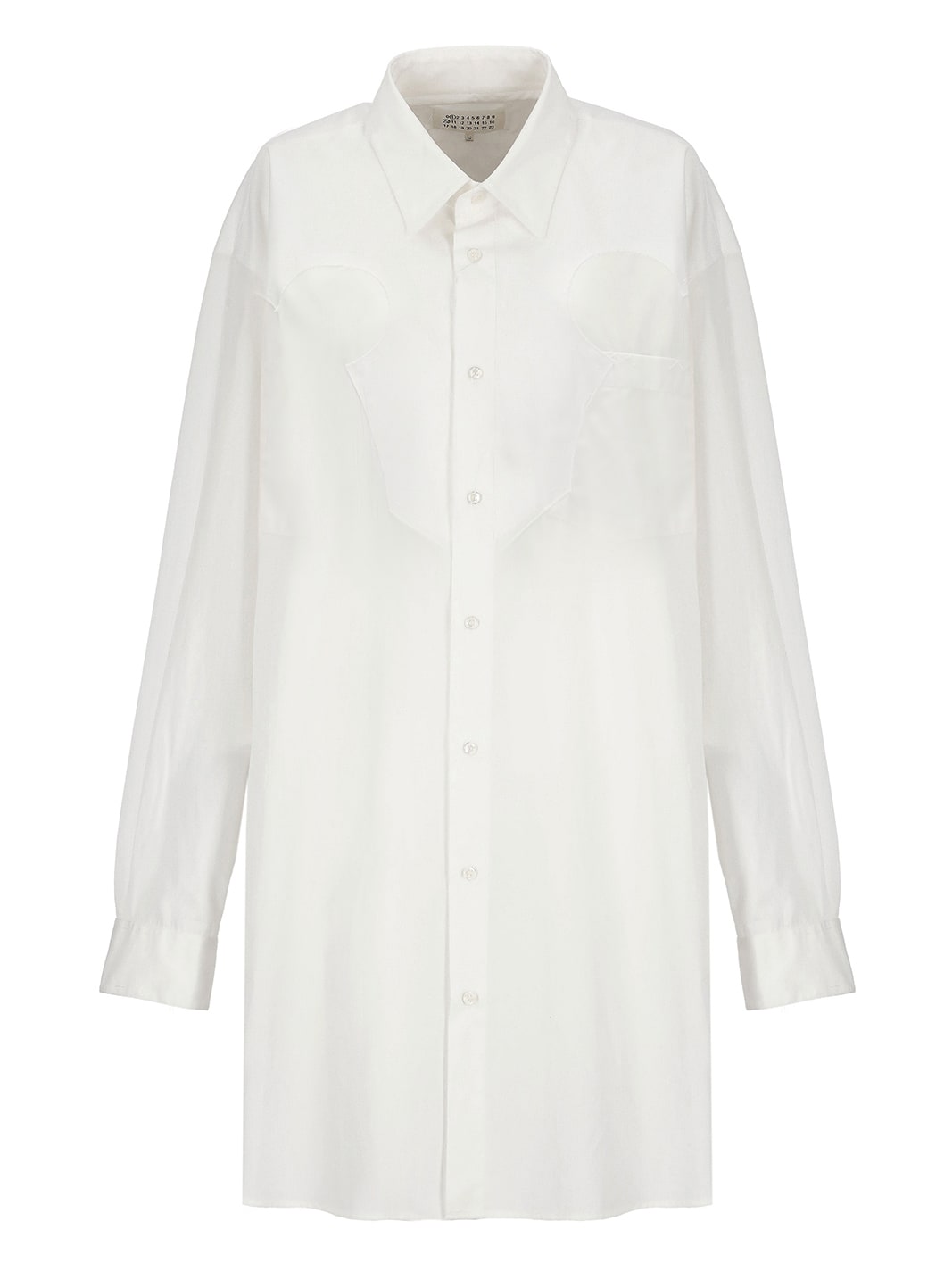 Maison Margiela Button-up Mini Shirt Dress