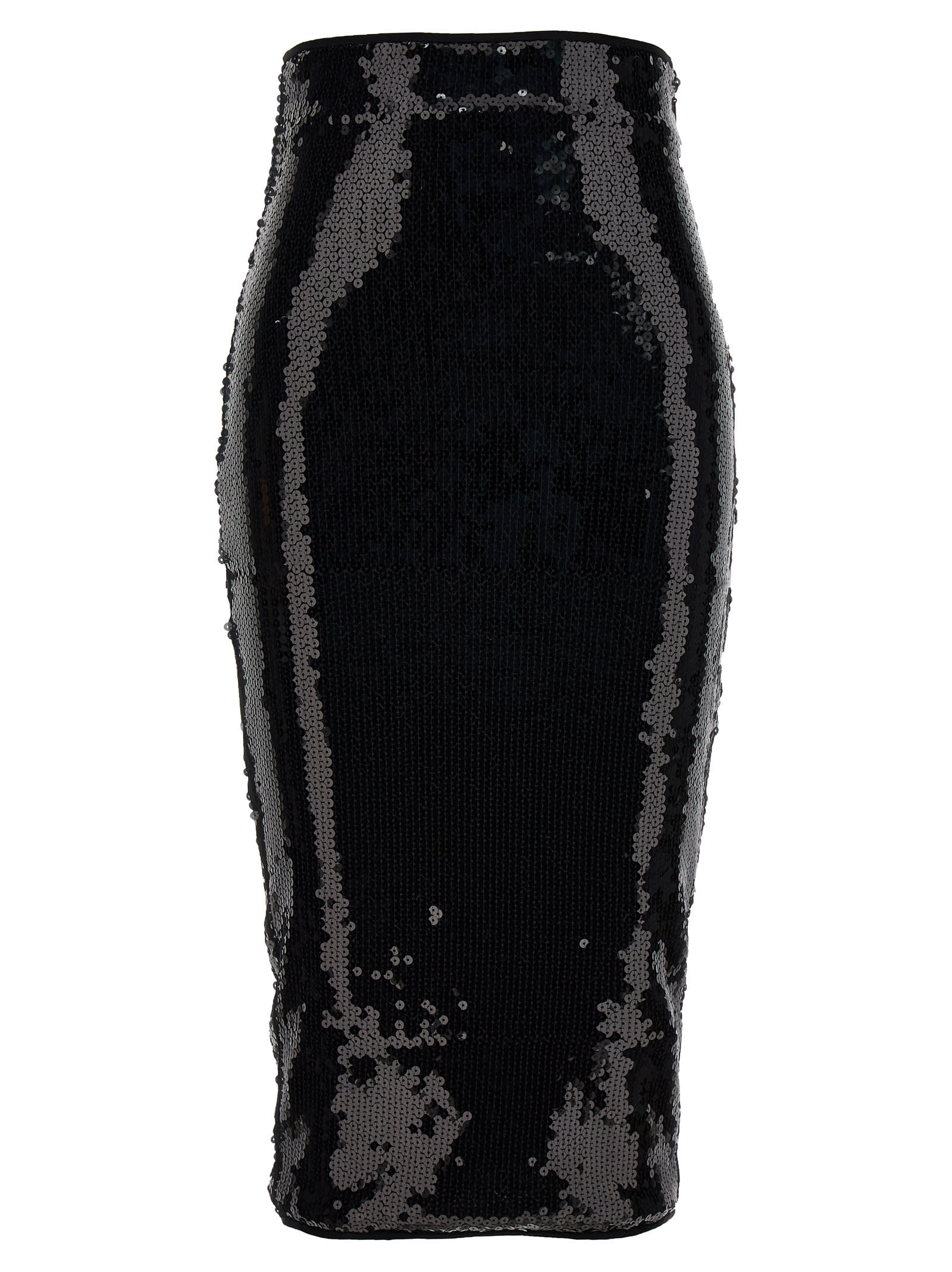 Alexandre Vauthier Mesh Midi Skirt