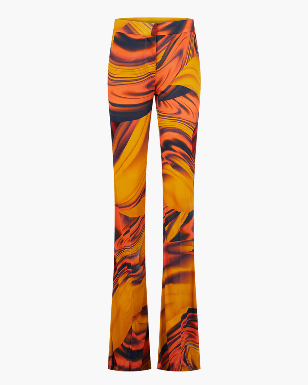 The Attico Orange Desert Rachel Pants