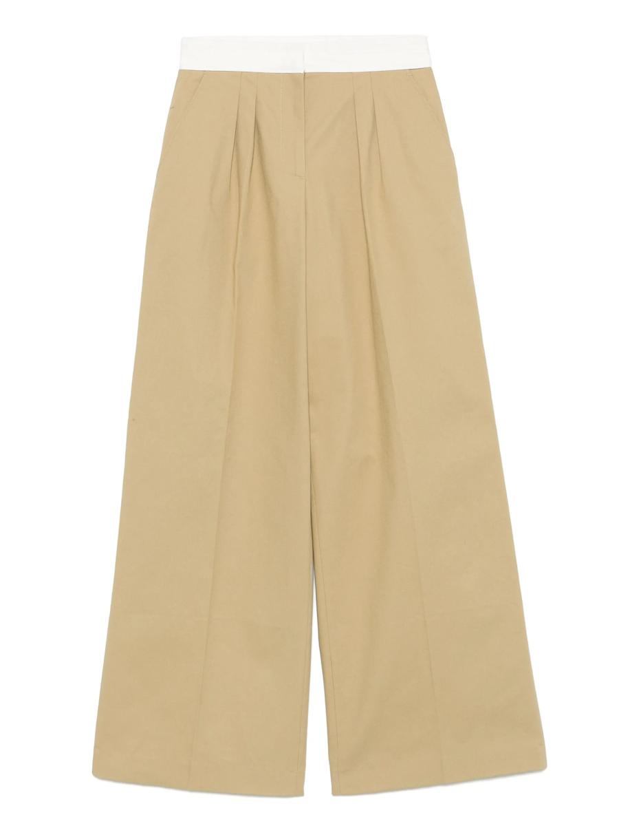 Officine Générale Elia Pants Twill Cot Piedye Clothing