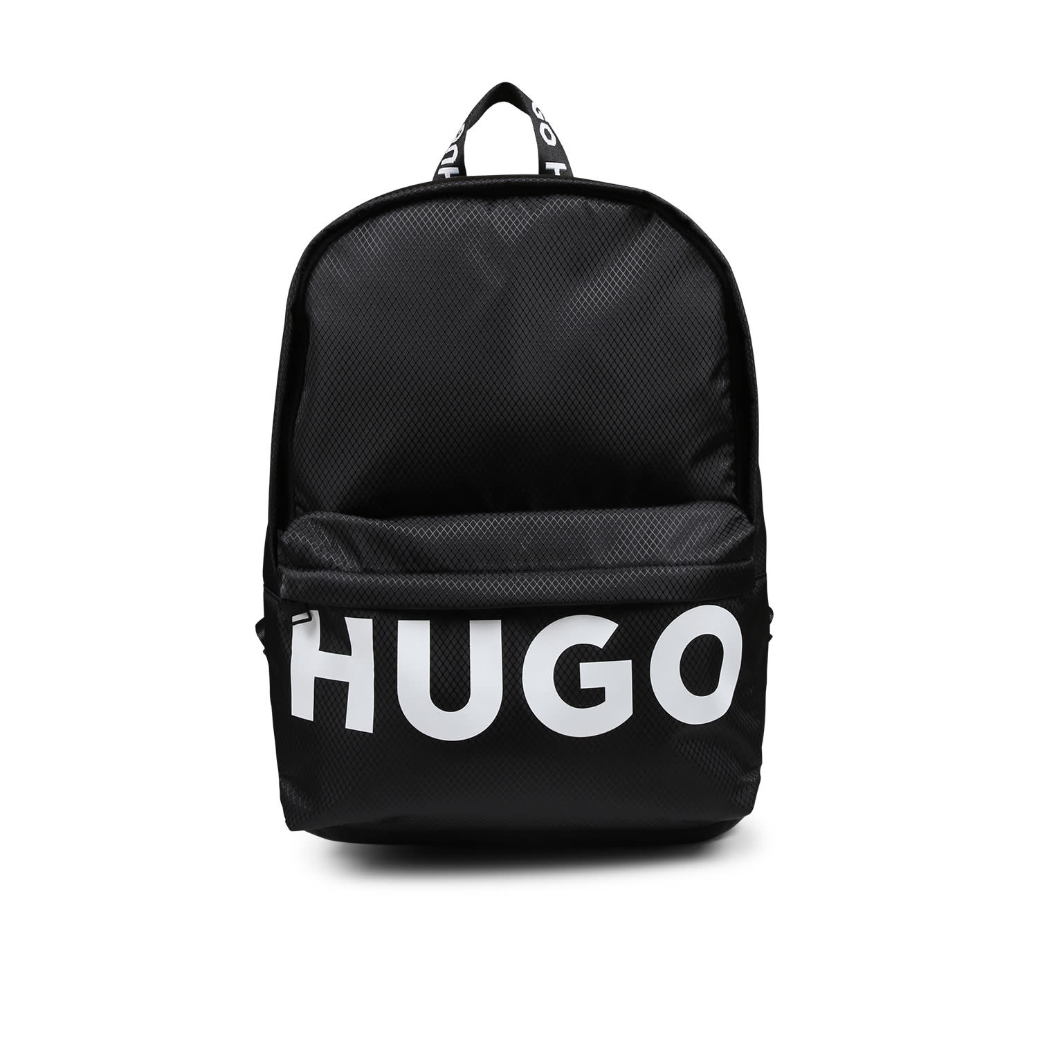 Hugo Boss Black Backpack For Boy With Logo