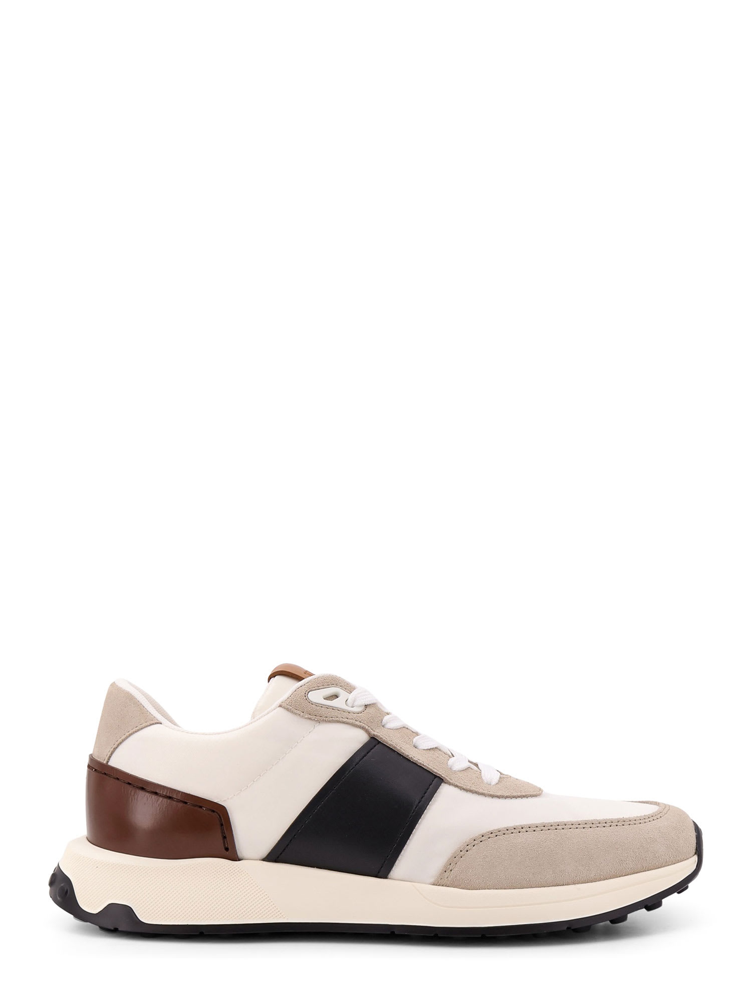 Tod's Leather And Technical Fabric Sneakers