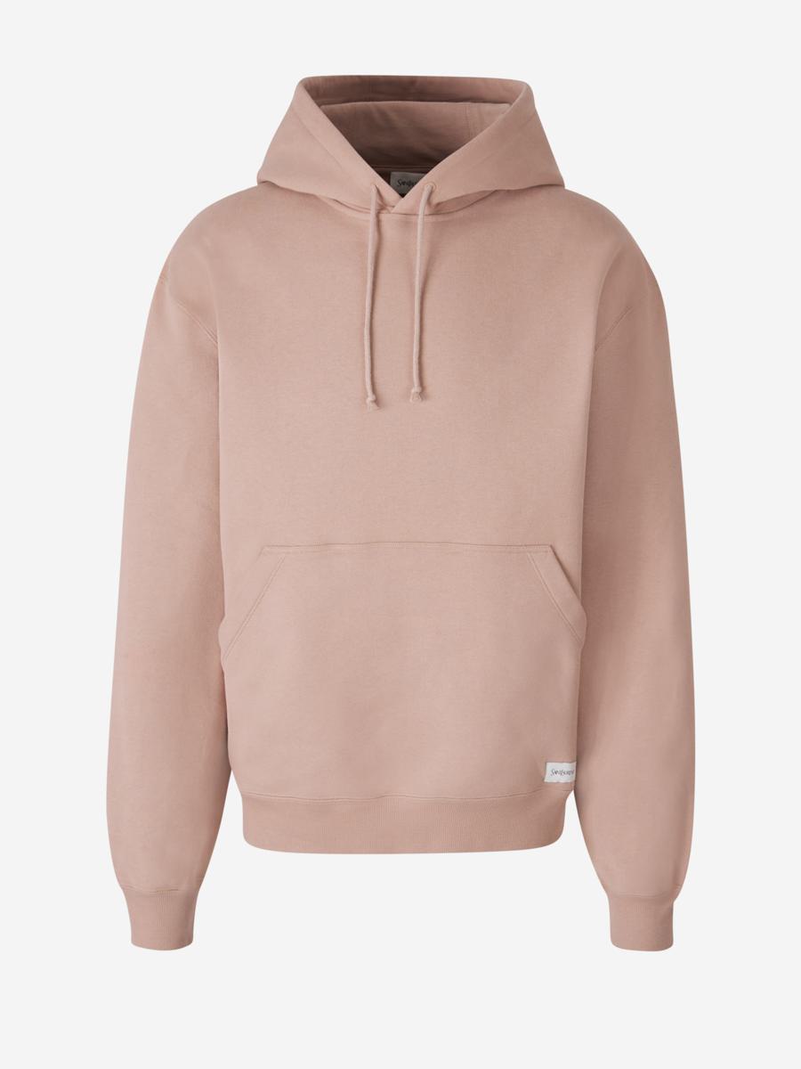 Saint Laurent Logo Cotton Sweatshirt