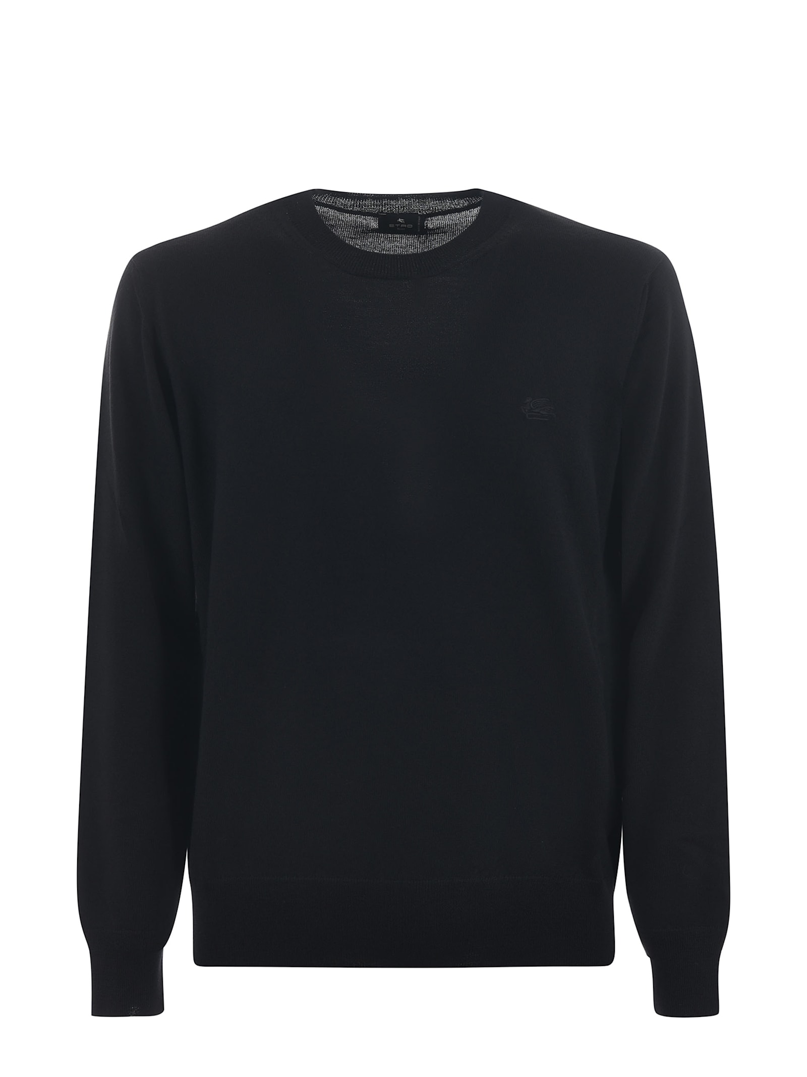 Etro Pegaso Embroidered Crewneck Jumper