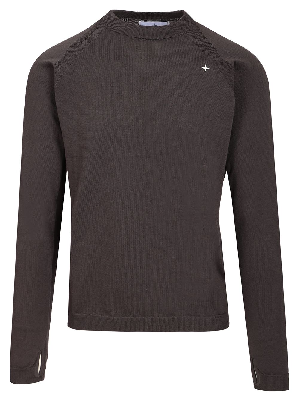 Stone Island Crewneck Sweater In Primaloft Bio
