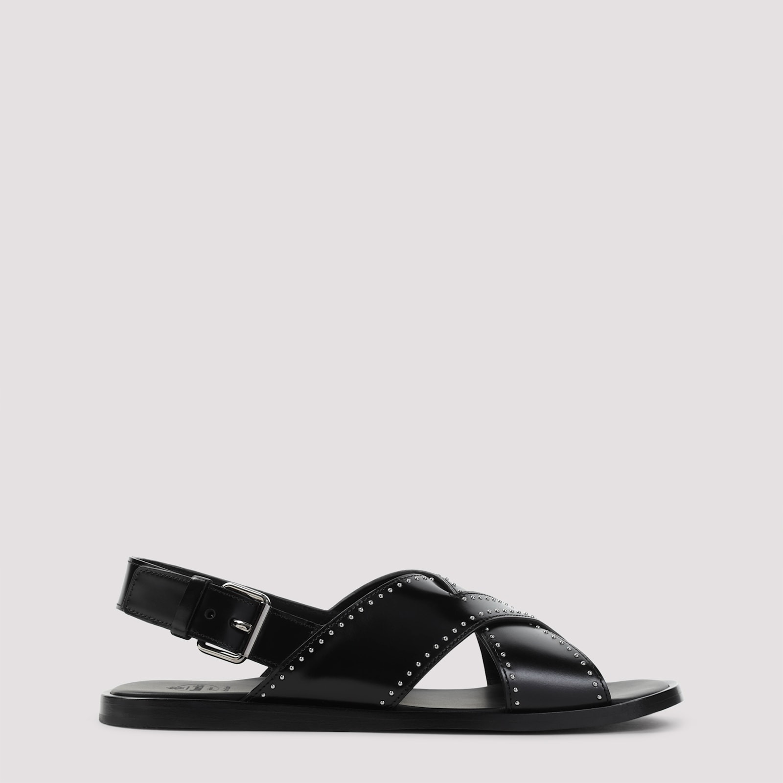 Church's Black Leather Oksana Sandals