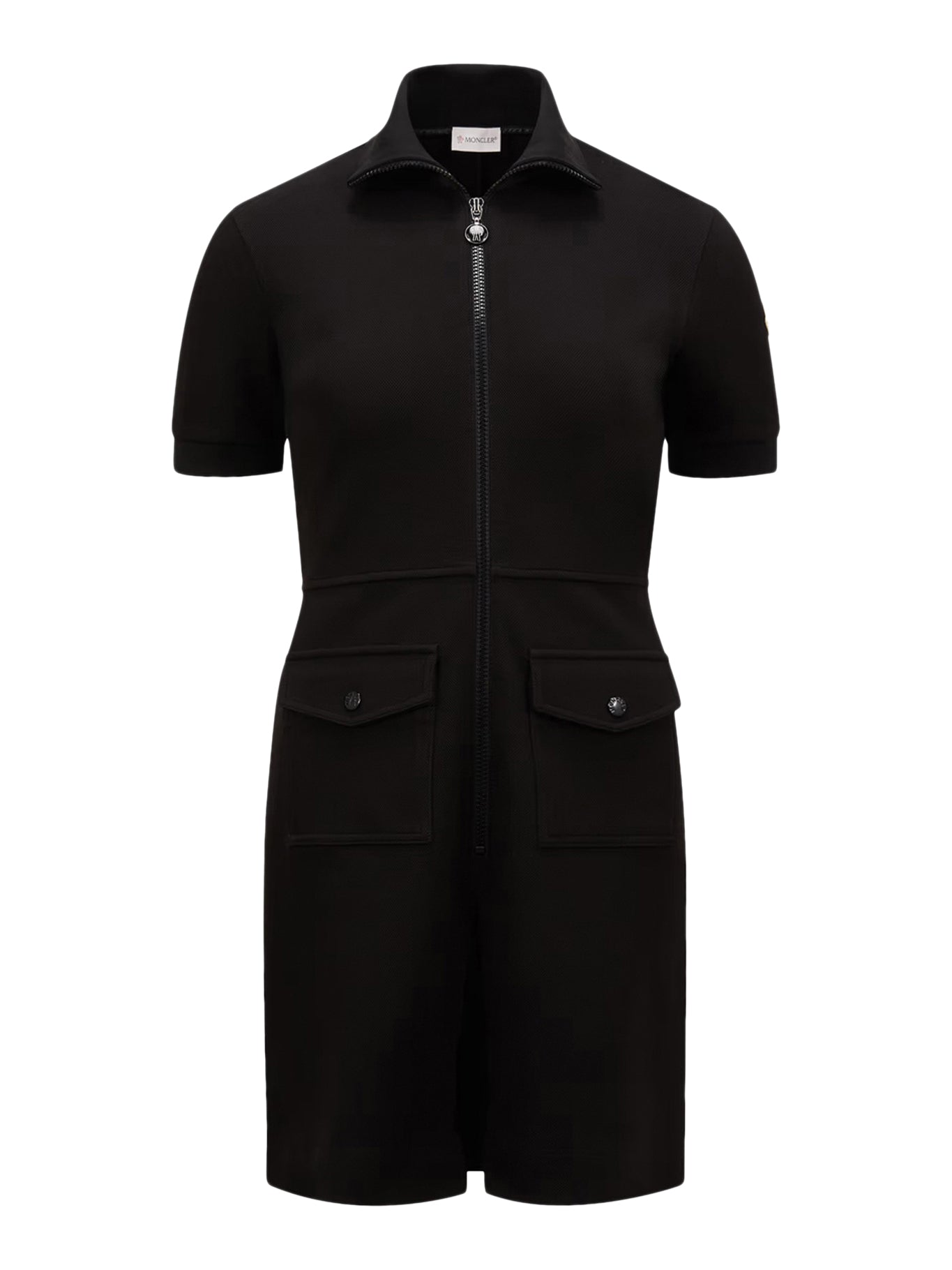 PIQUET HALF-ZIP POLO DRESS - Moncler - Woman