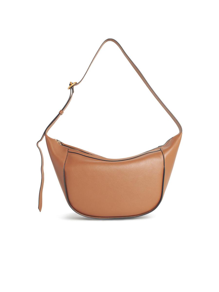 Wandler 'Maggie' Brown Leather Crossbody Bag