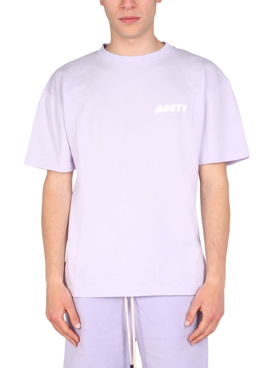 Mouty Logo Print T-shirt