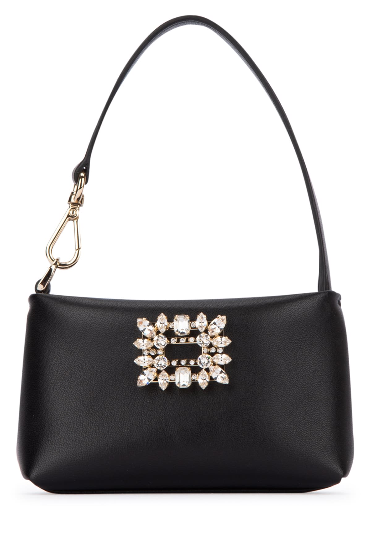 Roger Vivier Rv Nightlily Buckle Embellished Shouder Bag