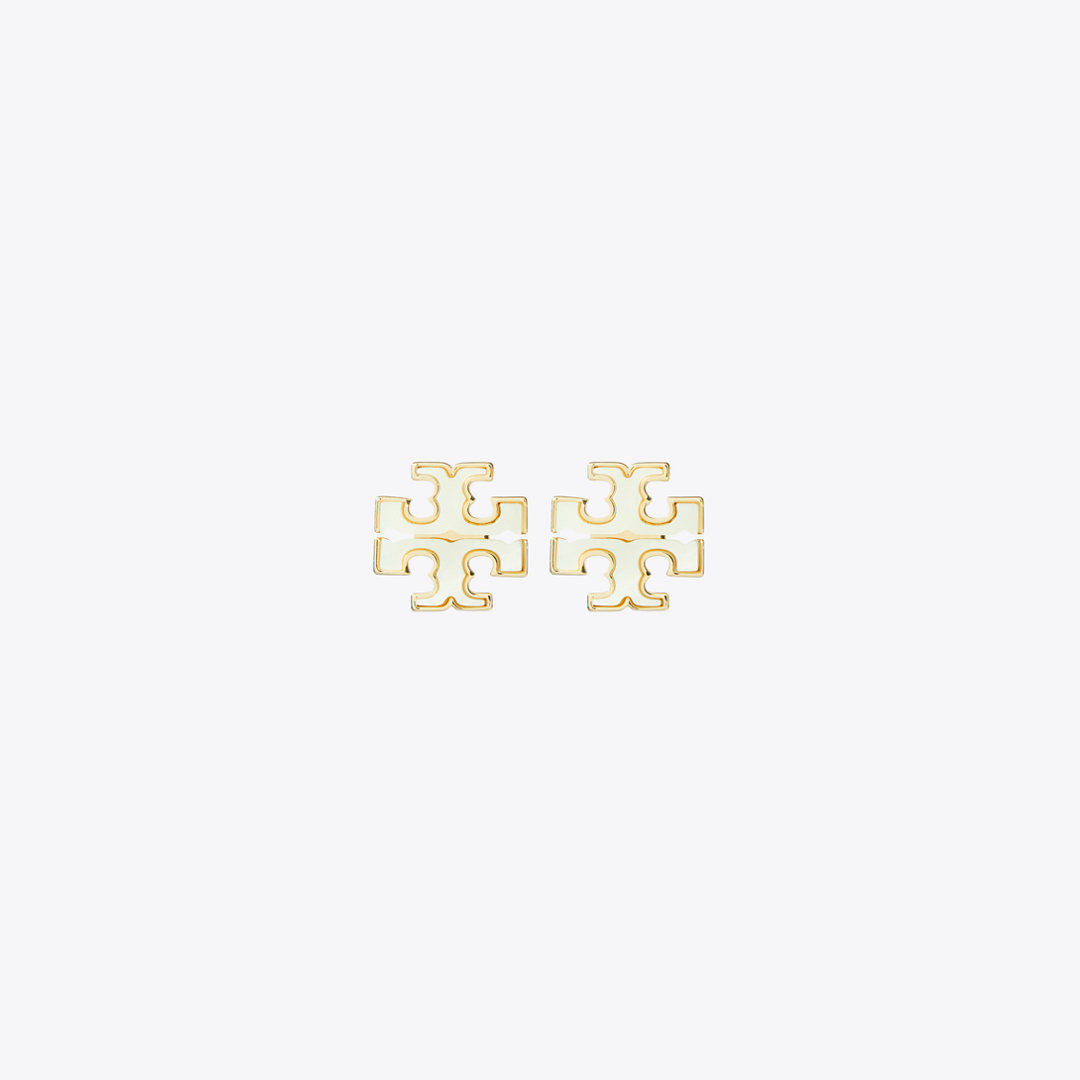 Tory Burch Kira Mother of Pearl Stud Earring