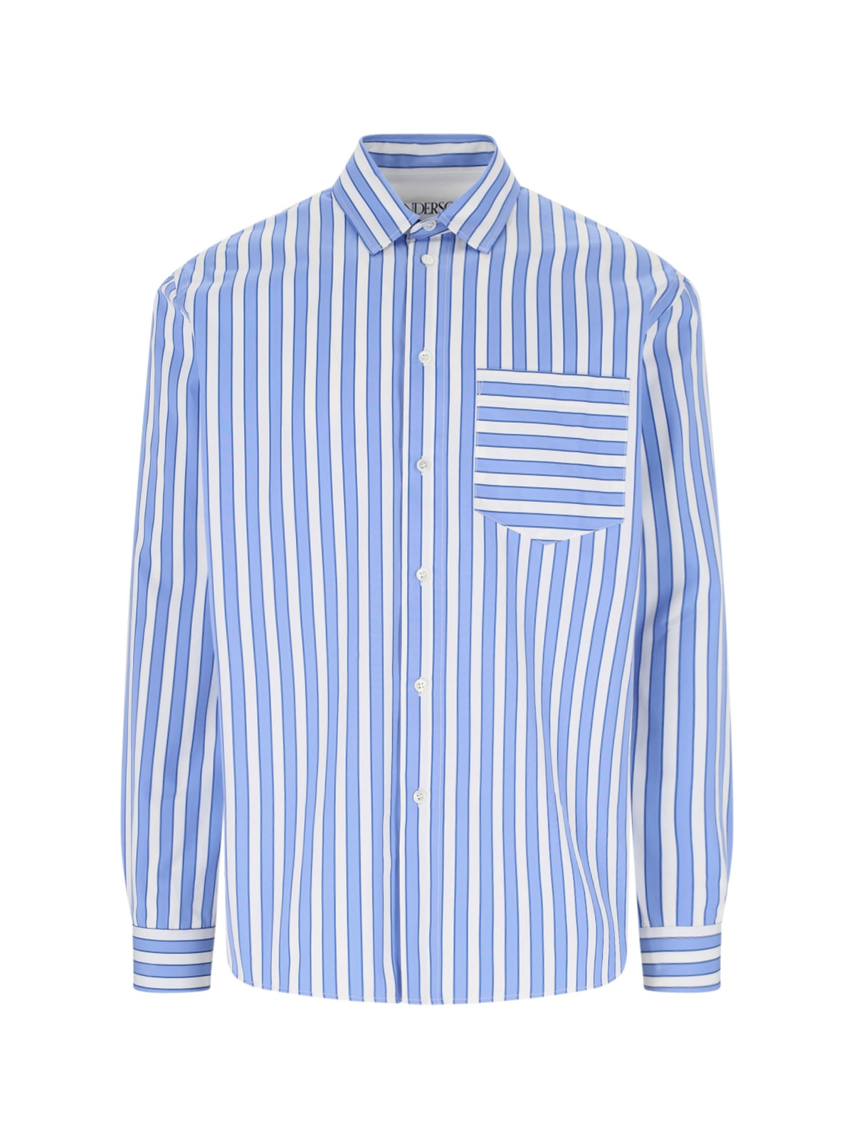 J. W. Anderson Striped Shirt With Insert Design
