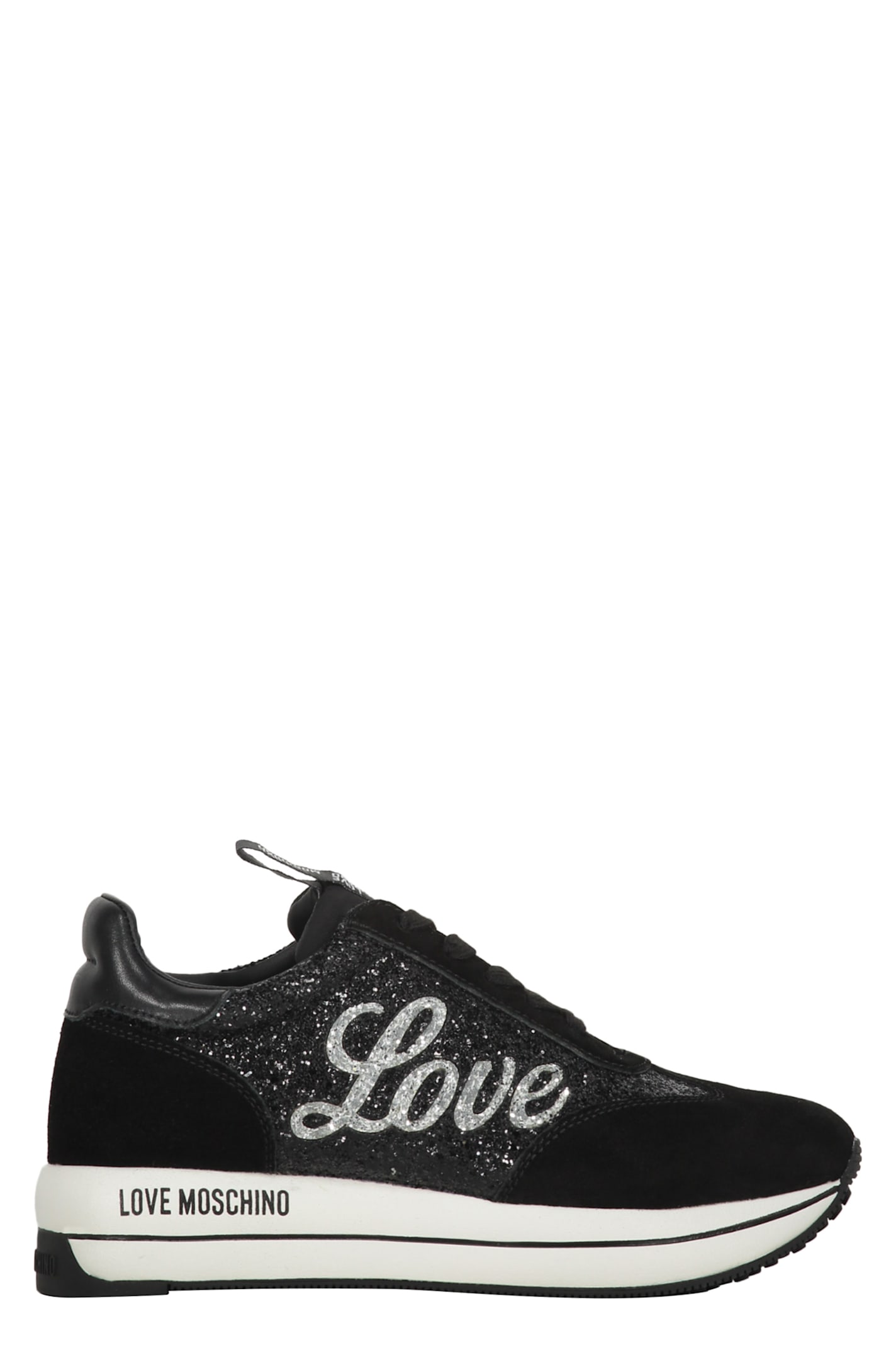 Love Moschino Glitter Low-top Sneakers