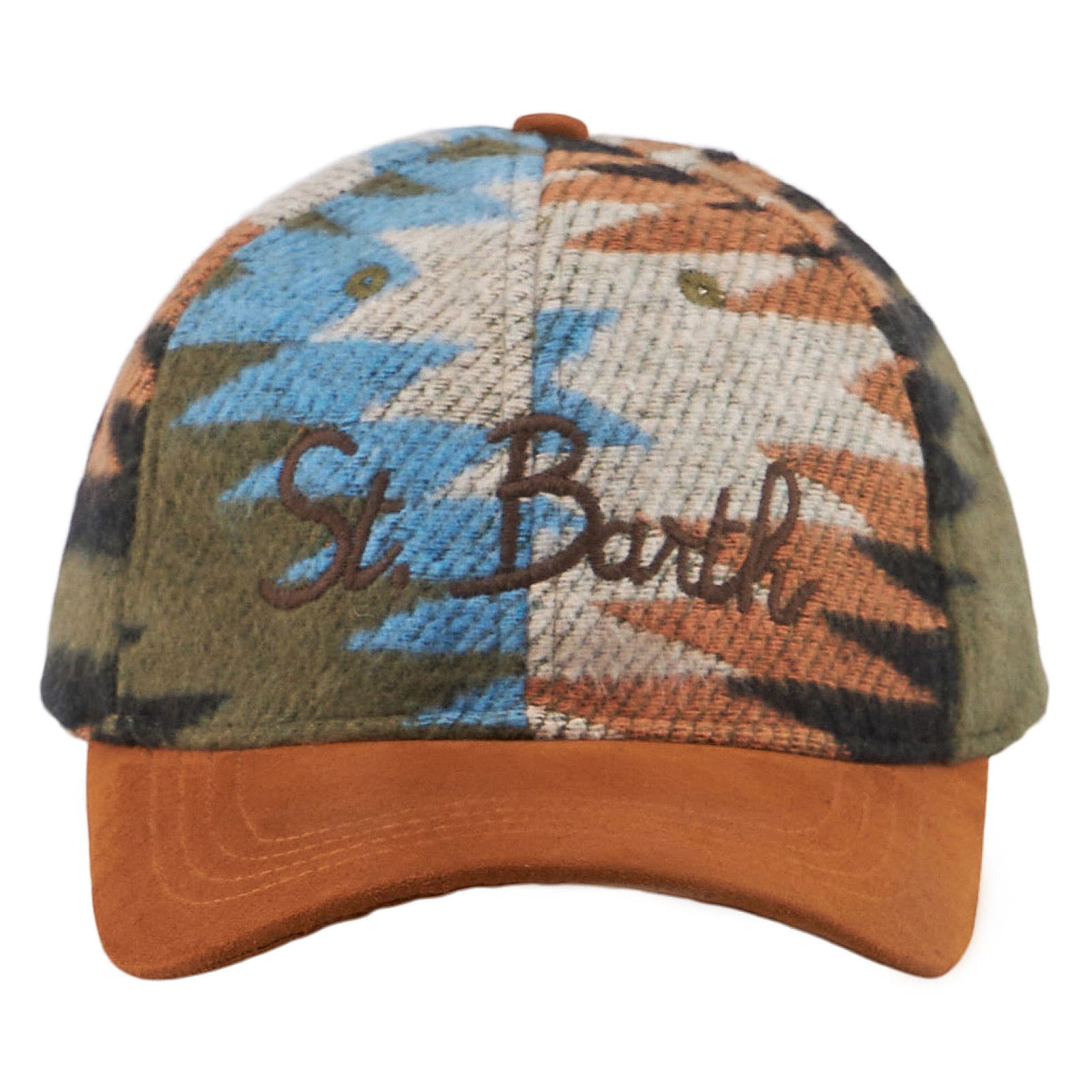 MC2 Saint Barth Baseball Corduroy Cap With St. Barth Embroidery