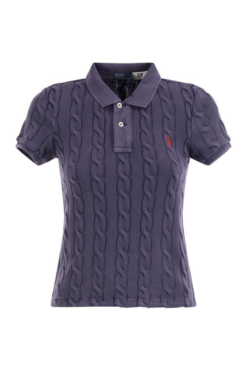 Polo Ralph Lauren 编织短袖Polo衫